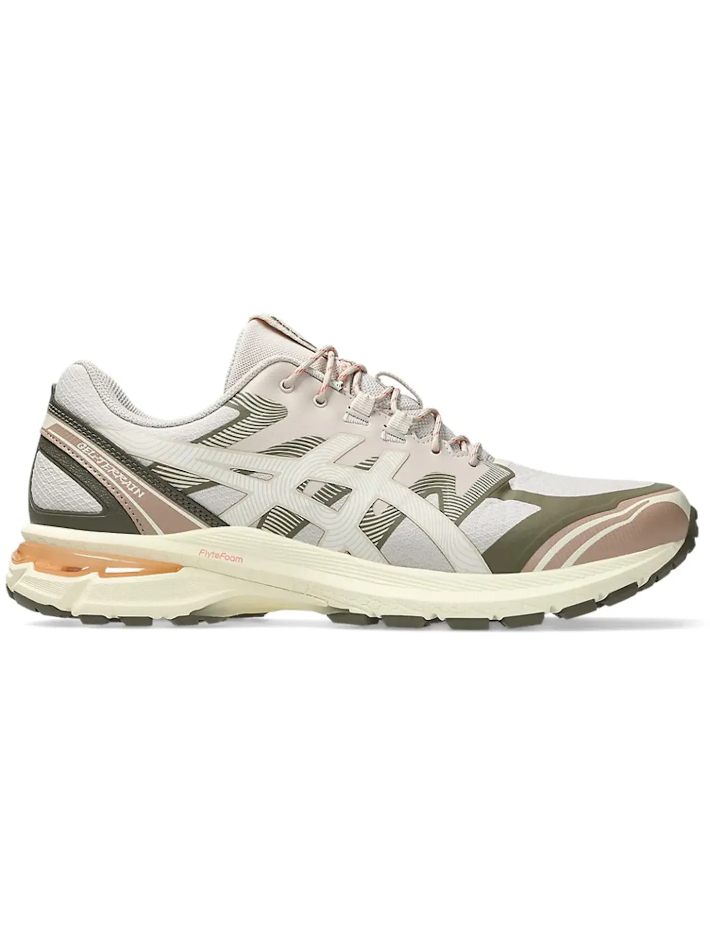 Мужские кроссовки Lifestyle ASICS Gel-Terrain — изображение 1 из 1, бежевый кремовый