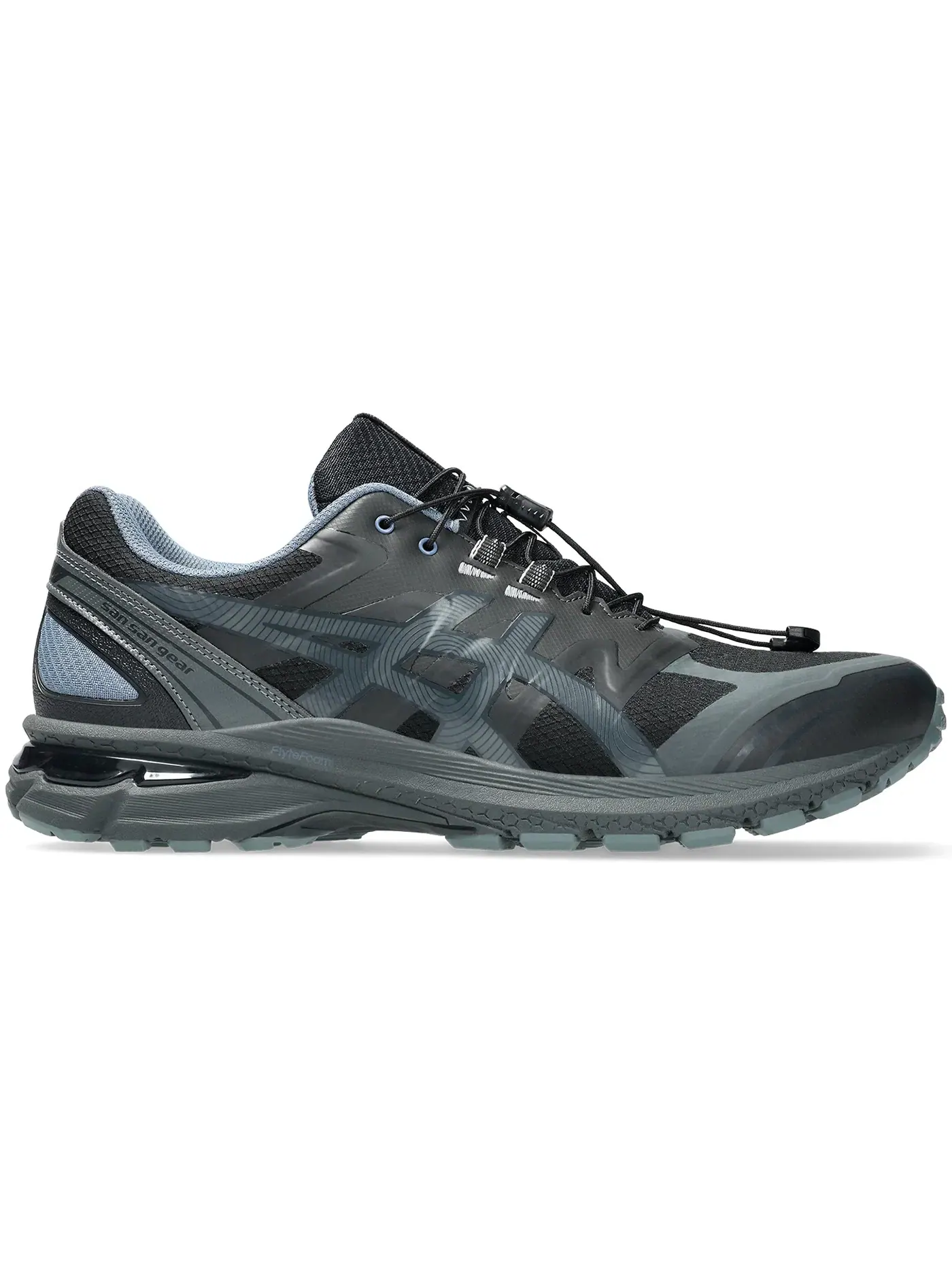 Мужские кроссовки Lifestyle ASICS Gel-Terrain — изображение 1 из 1, серый фиолетовый/зеленый