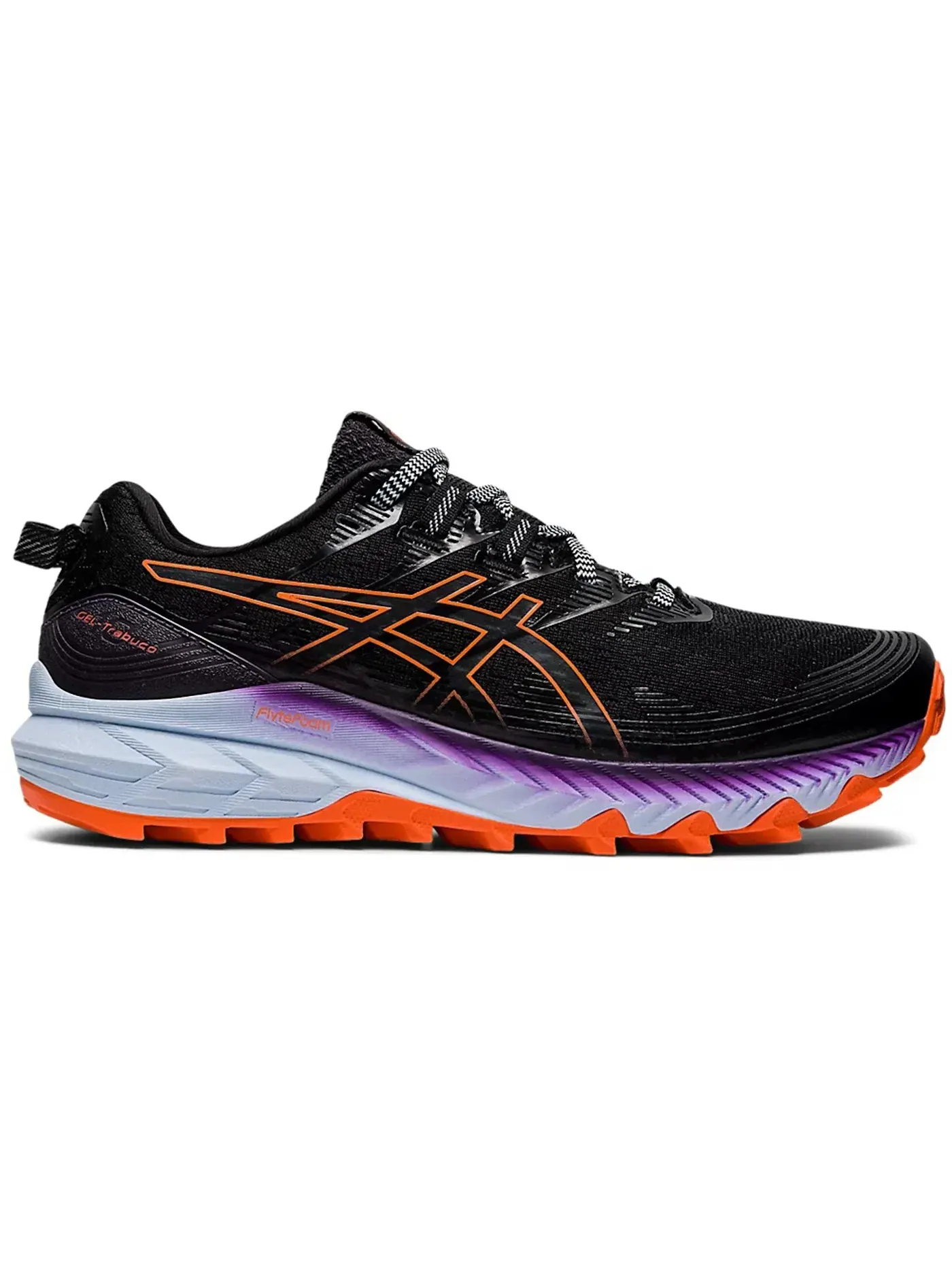 Женские кроссовки для бега ASICS Gel-Trabuco 10 — изображение 1 из 1, черный/оранжевый