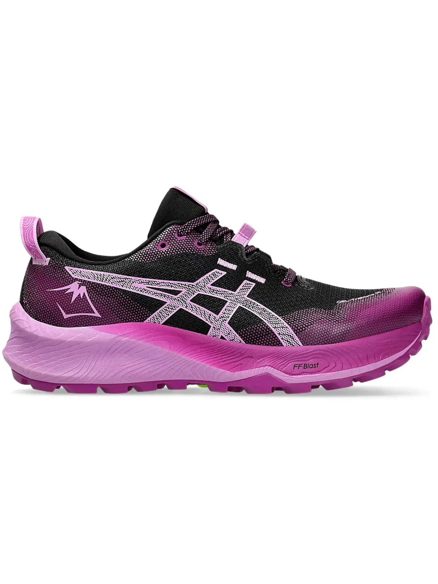 Женские кроссовки для бега ASICS Gel-Trabuco 12 — изображение 1 из 1, черный