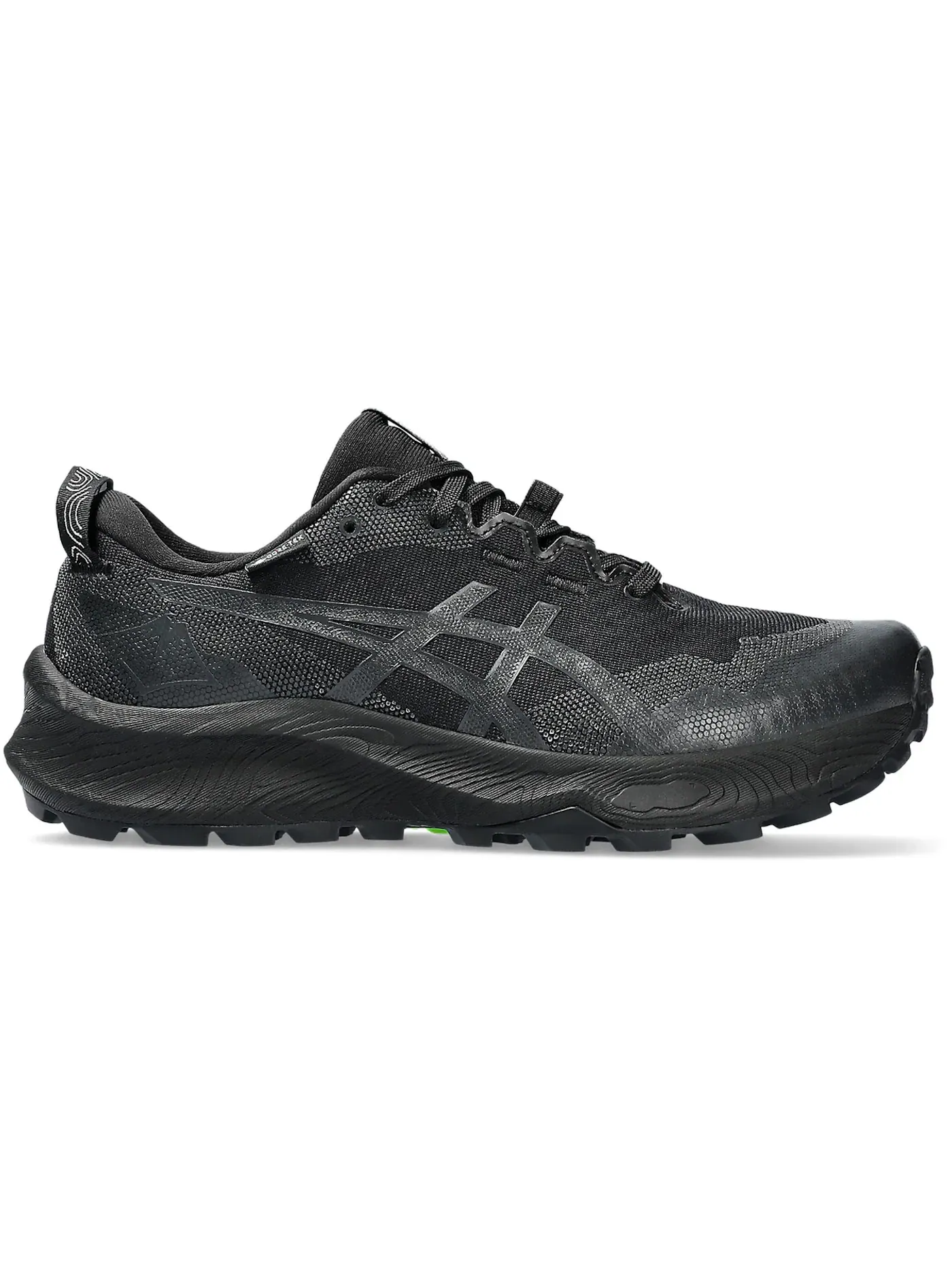 Женские кроссовки для бега с мембраной ASICS Gel-Trabuco 12 GTX — изображение 1 из 1, черный/графитовый серый