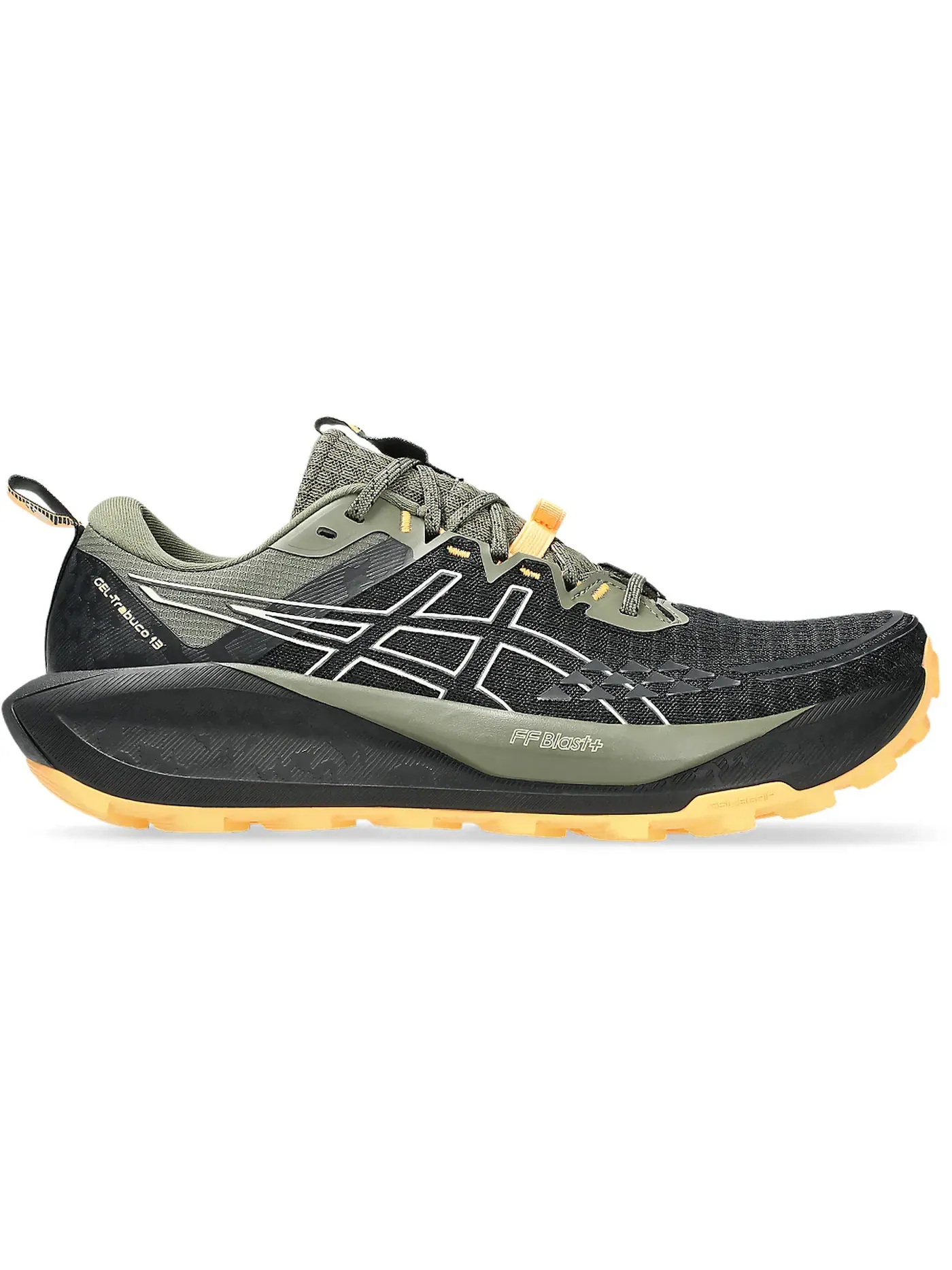 Мужские кроссовки для бега ASICS Gel-Trabuco 13 — изображение 1 из 1, черный/кремовый