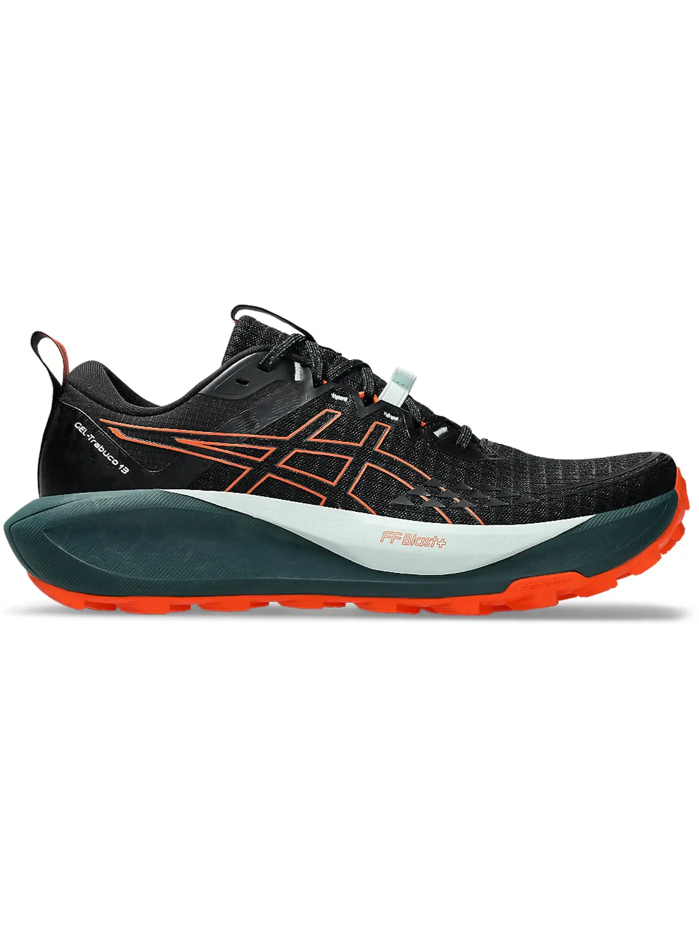 Мужские кроссовки для бега по бездорожью ASICS Gel-Trabuco 13 ASICS — изображение 1 из 1, черный оранжевый