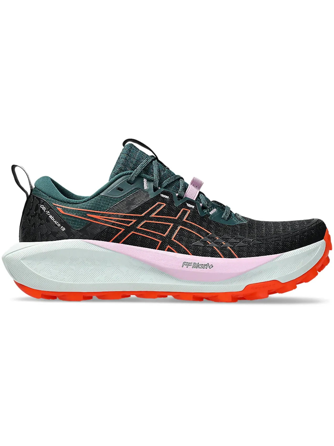 Женские кроссовки для бега ASICS Gel-Trabuco 13 — изображение 1 из 1, черный/оранжевый