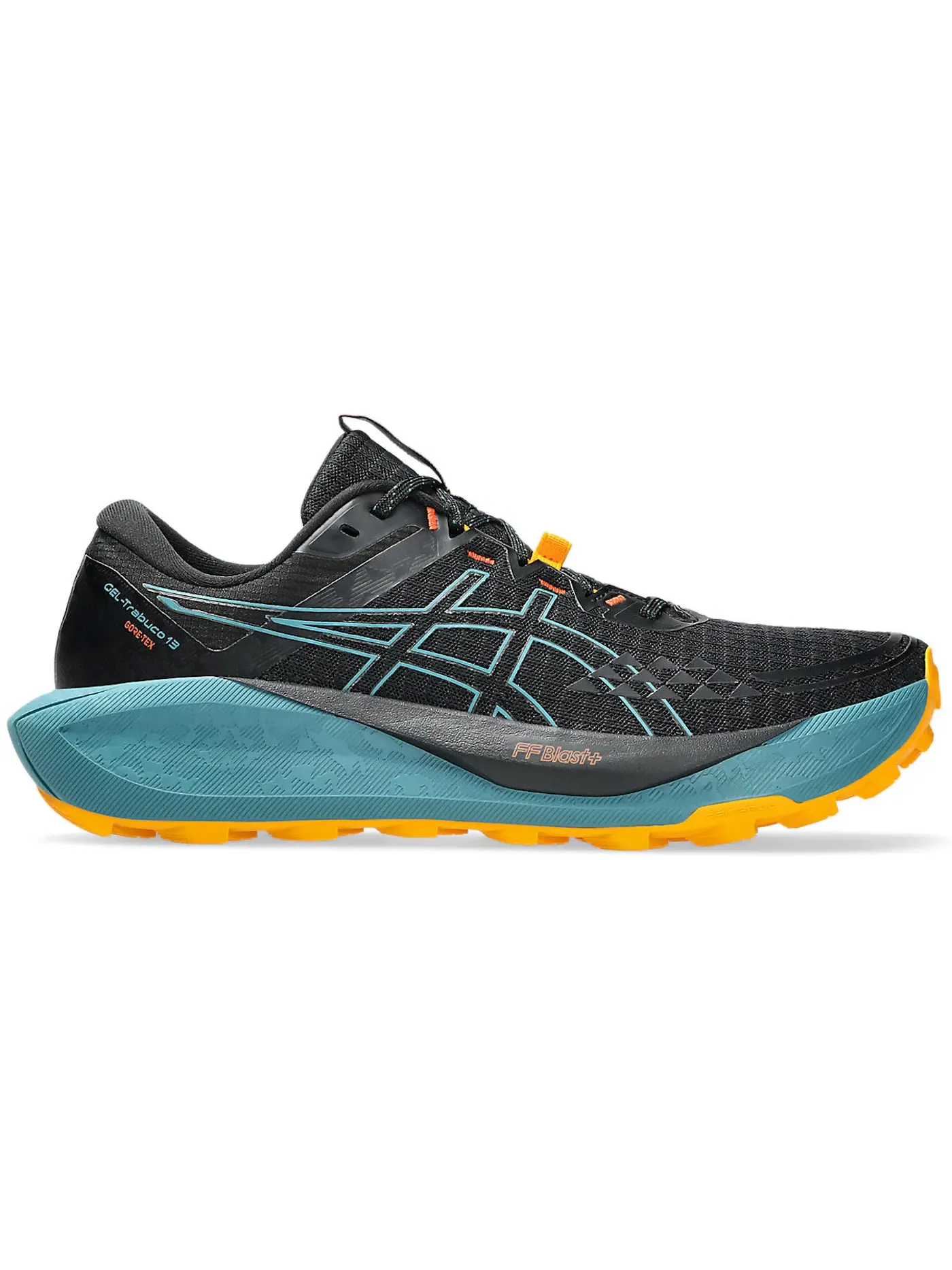 Мужские кроссовки для бега ASICS Gel-Trabuco 13 Gore-Tex — изображение 1 из 1, черный/синий