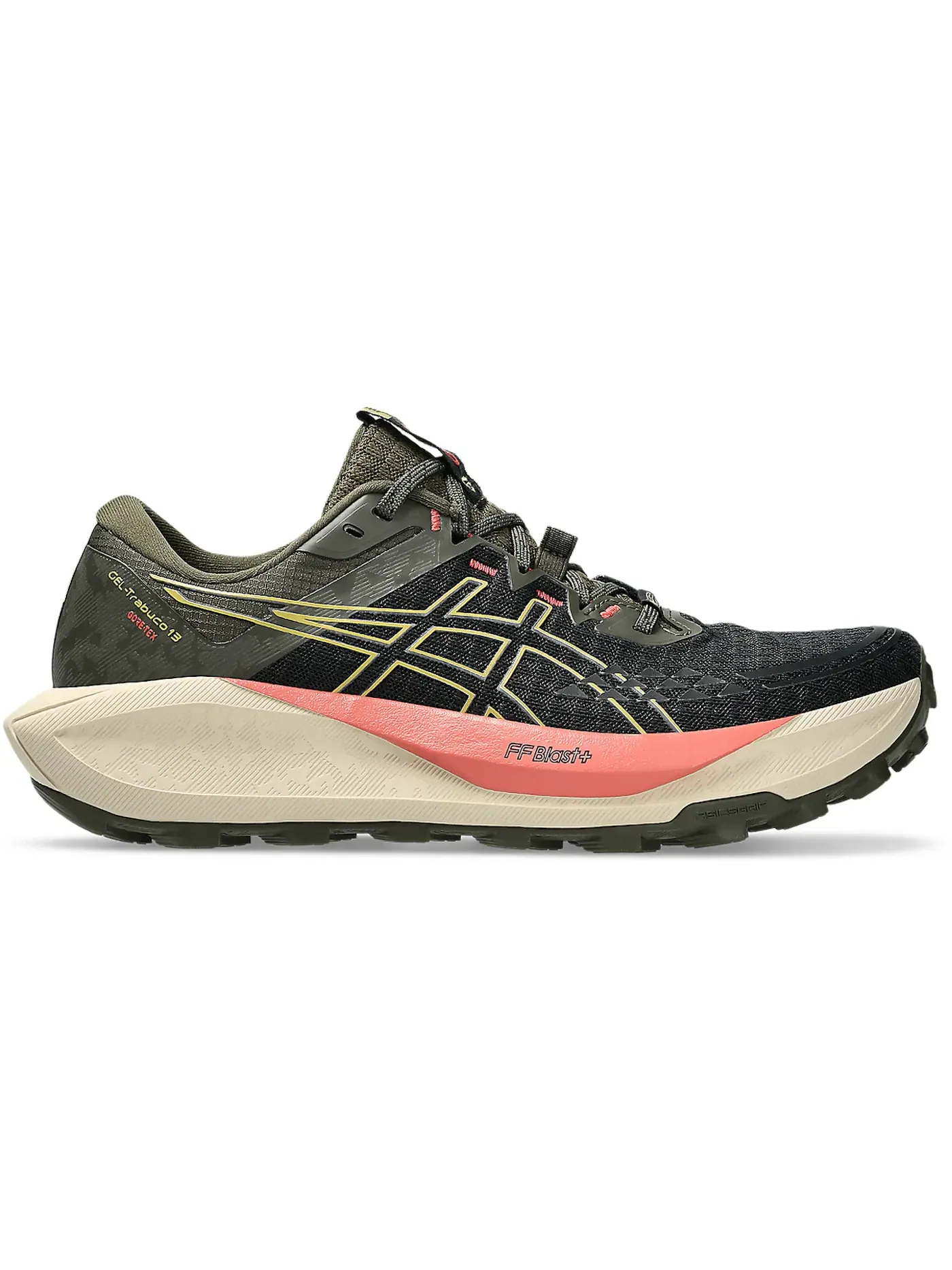 Женские кроссовки для трейла с мембраной ASICS Gel-Trabuco 13 Gore-Tex — изображение 1 из 1, черный