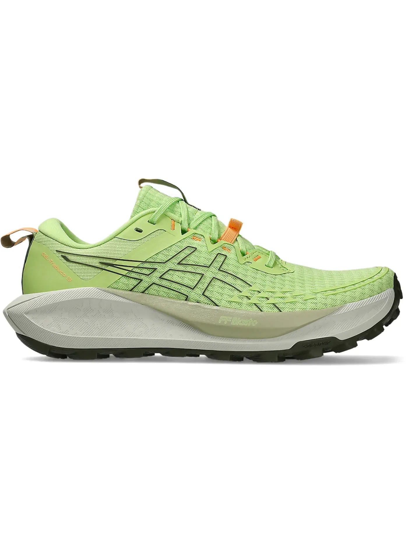 Мужские кроссовки для бега по пересеченной местности ASICS Gel-Trabuco 13 ASICS — изображение 1 из 1, зеленый зеленый