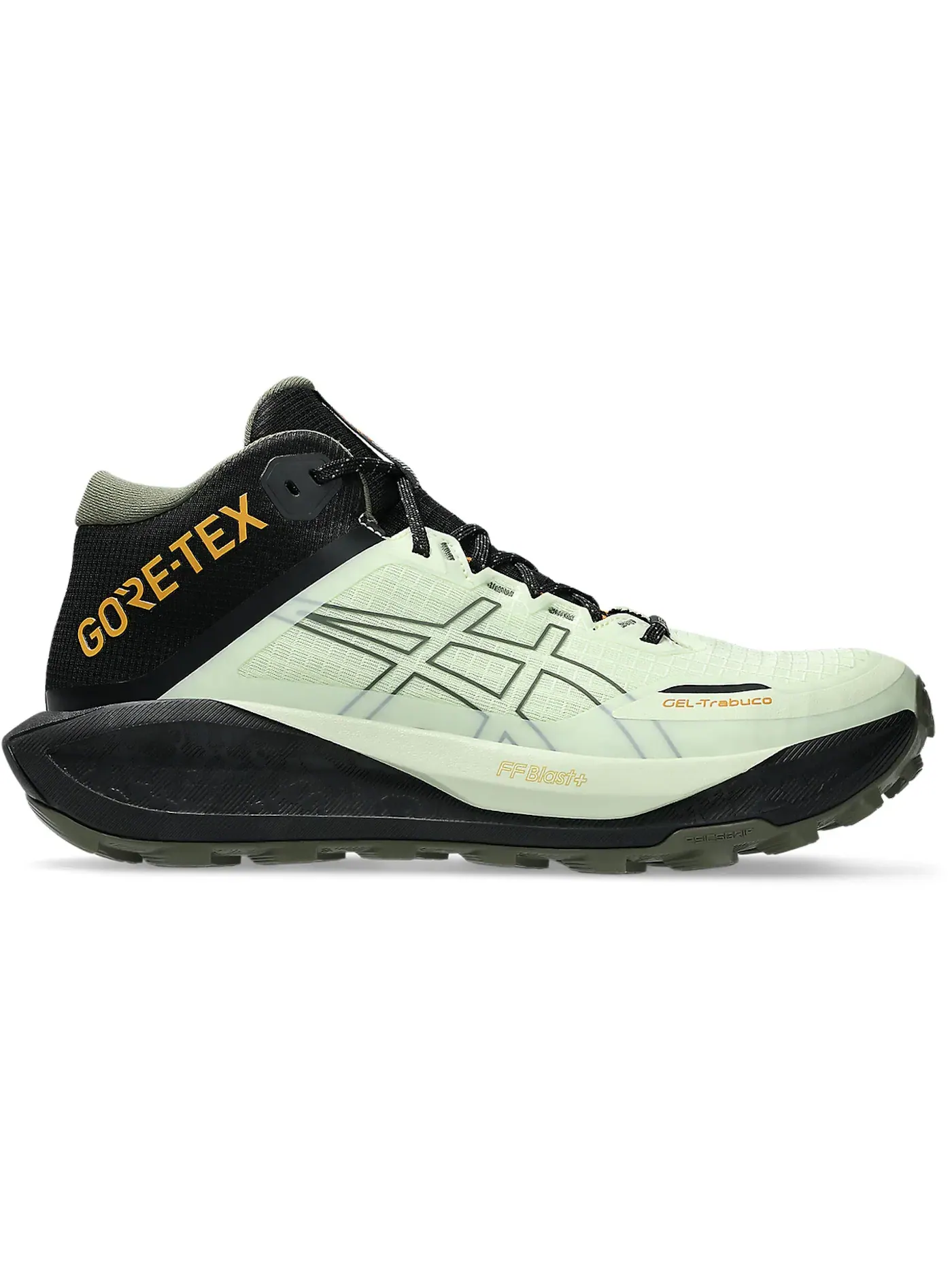Мужские кроссовки для бега по пересеченной местности ASICS Gel-Trabuco MT Gore-Tex — изображение 1 из 1, зеленый зеленый