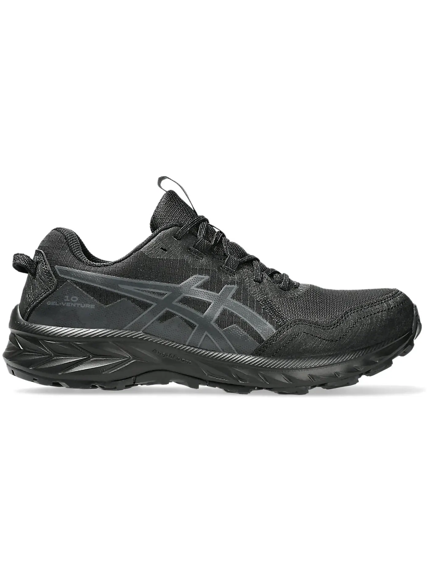Женские кроссовки для бега ASICS Gel-Venture 10 — изображение 1 из 1, черный/графитовый серый