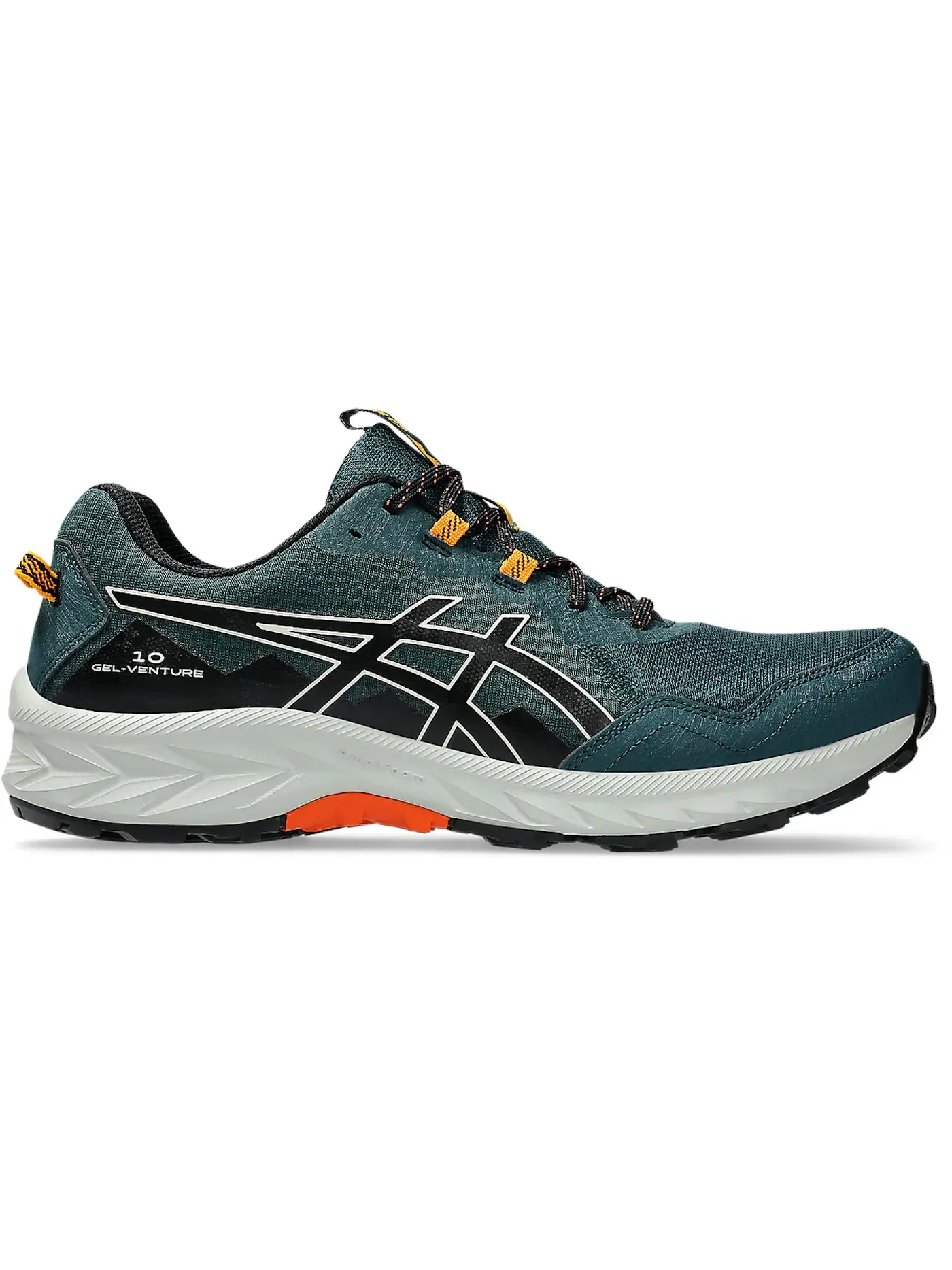 Мужские кроссовки для бега ASICS Gel-Venture 10 — изображение 1 из 1, зеленый/черный