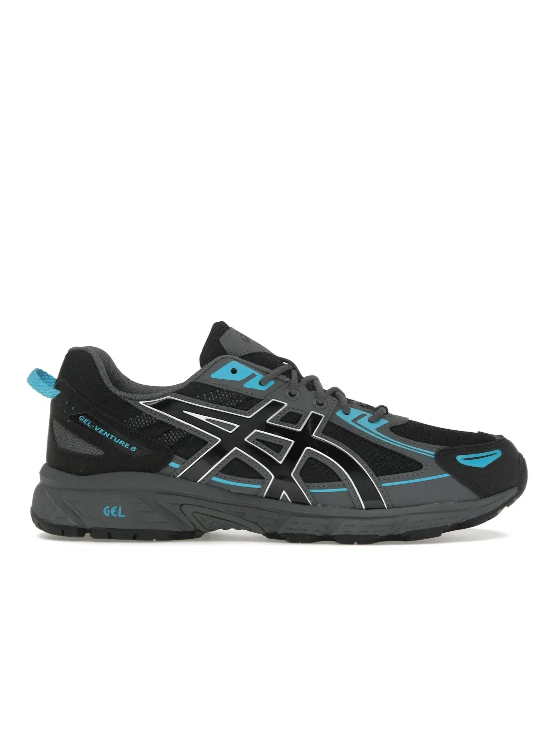 Мужские кроссовки Lifestyle ASICS Gel-Venture 6 — изображение 1 из 4, черный/серый