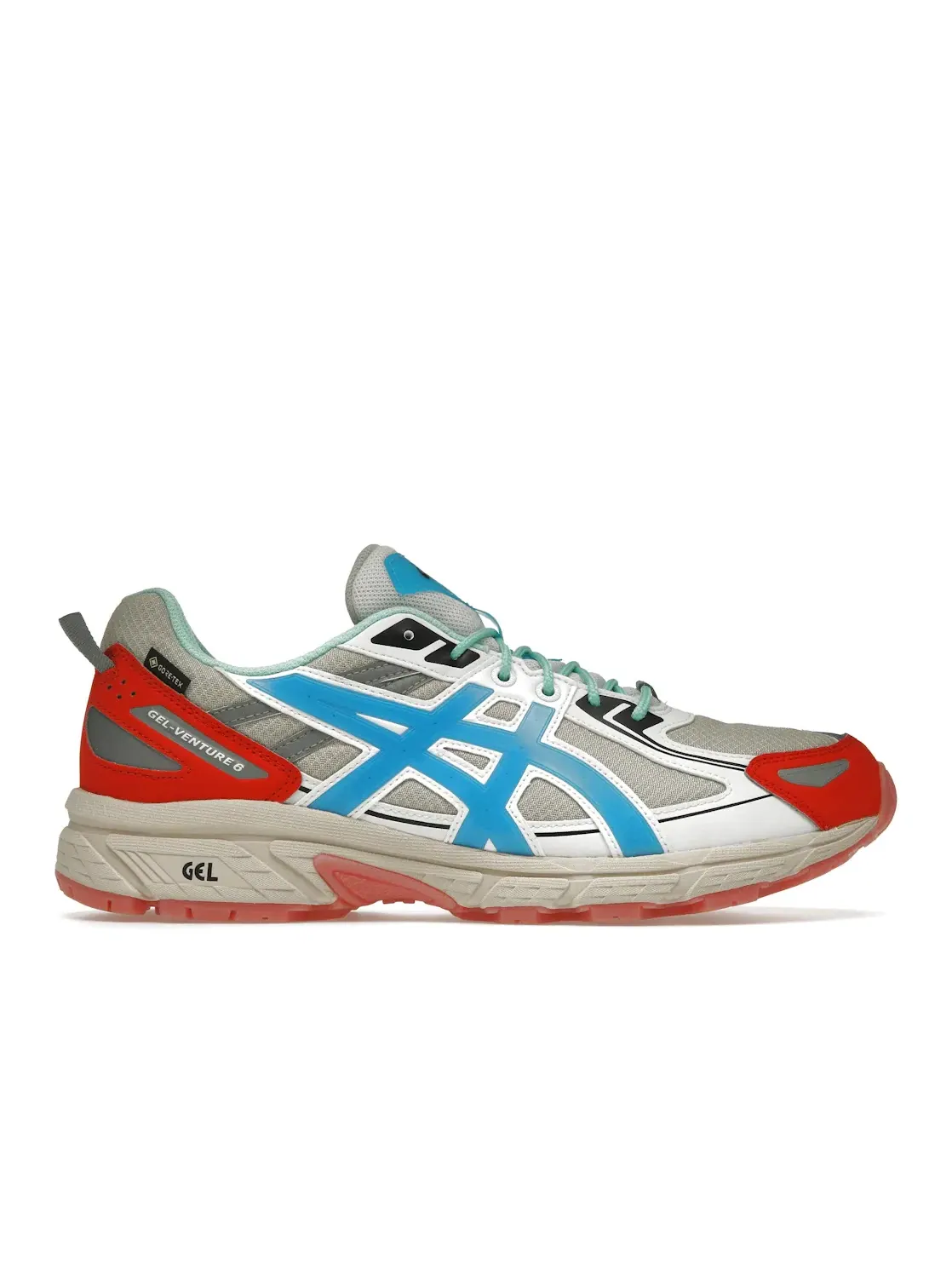 Мужские кроссовки Lifestyle ASICS Gel-Venture 6 — изображение 1 из 4, белый/синий