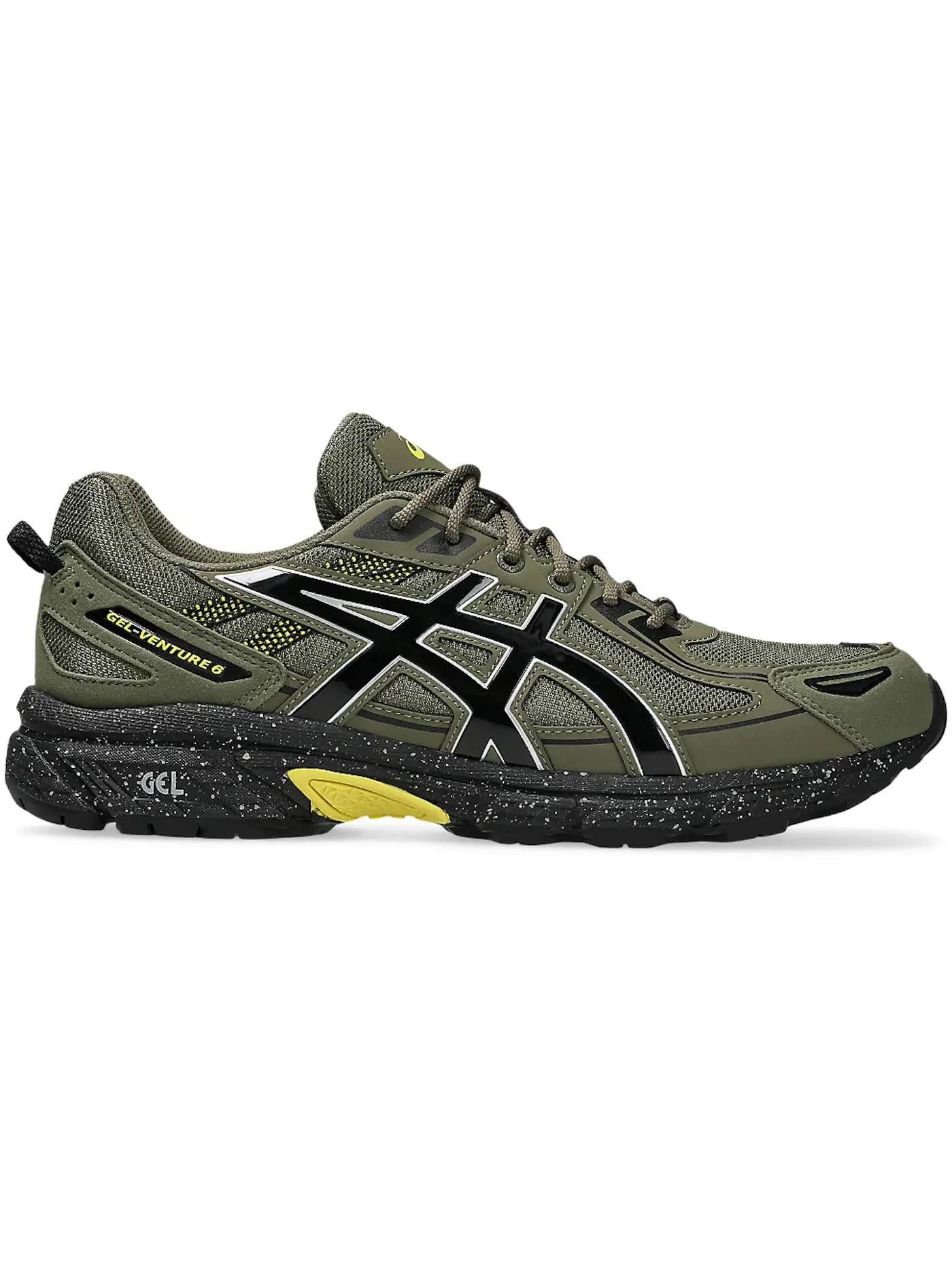 Мужские кроссовки Lifestyle ASICS Gel-Venture 6 — изображение 1 из 1, зеленый черный
