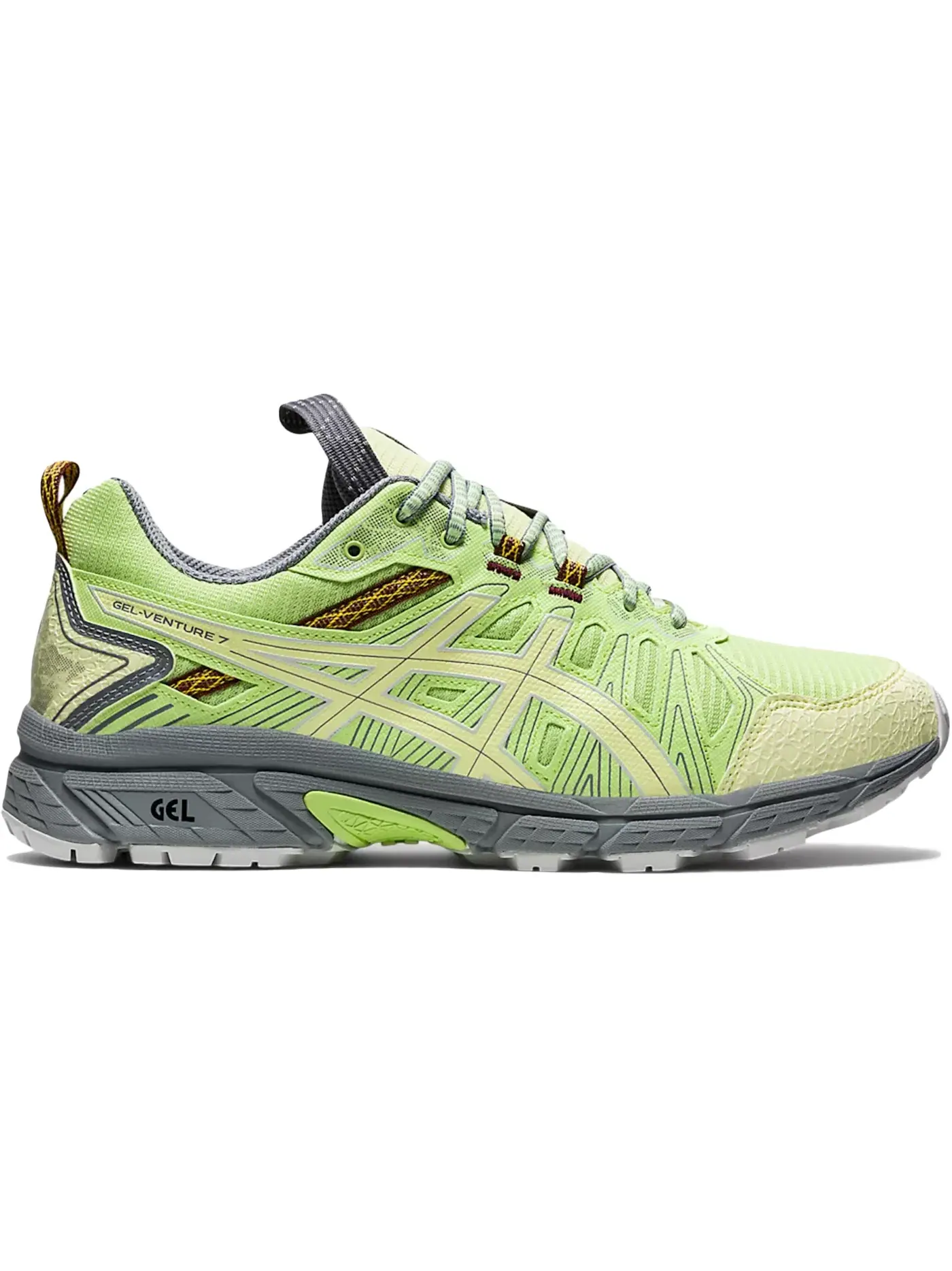 Мужские кроссовки Lifestyle ASICS Gel-Venture 7 — изображение 1 из 1, зеленый/серый