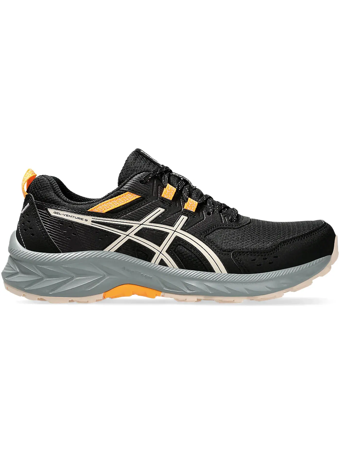 Женские кроссовки для бега ASICS Gel-Venture 9 — изображение 1 из 1, черный/розовый