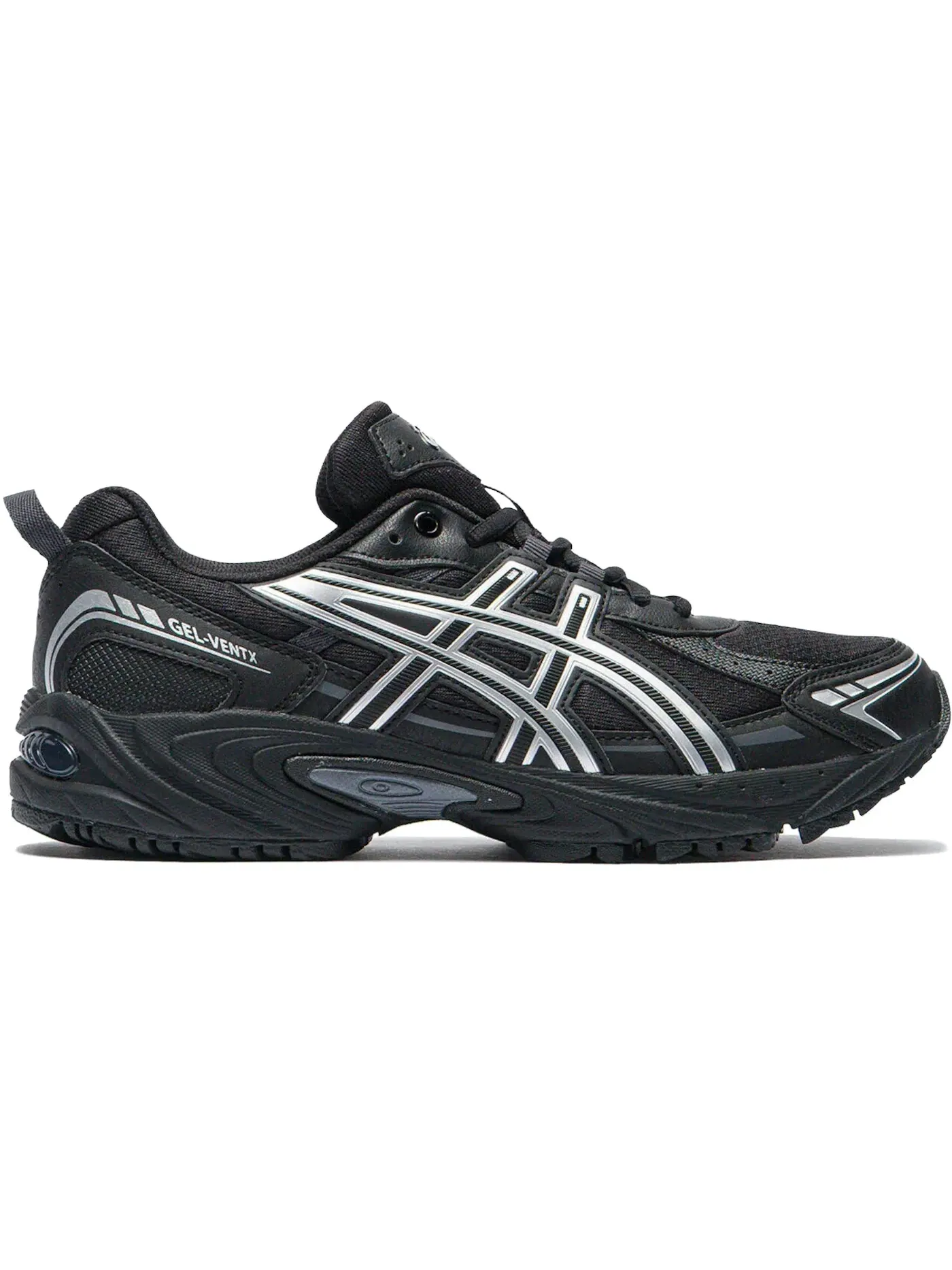 Мужские кроссовки Lifestyle ASICS Gel-Ventx — изображение 1 из 1, черный/серебристый