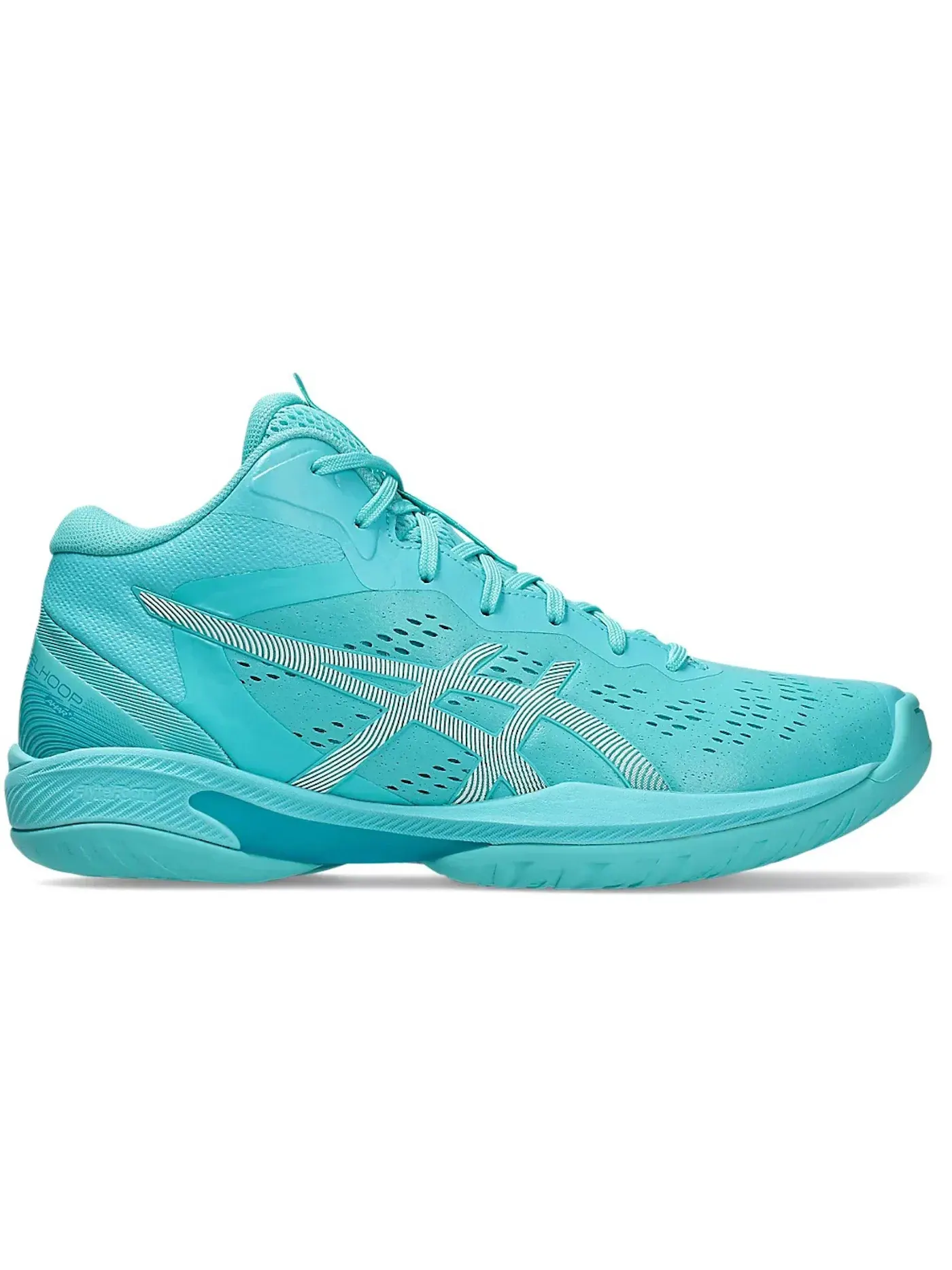 Мужские кроссовки для баскетбола ASICS Gelhoop V16 S ASICS — изображение 1 из 1, белый