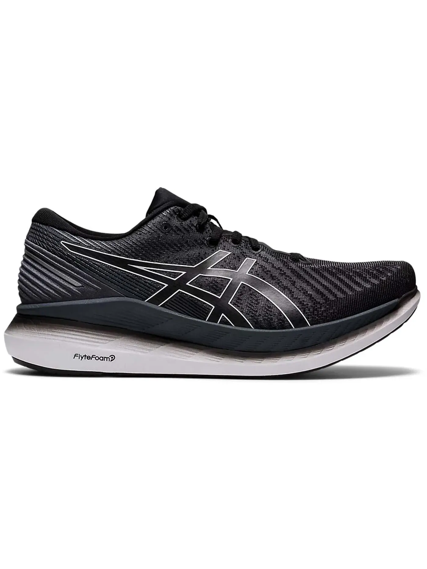 Мужские кроссовки для бега ASICS Glideride 2 — изображение 1 из 1, черный/серый