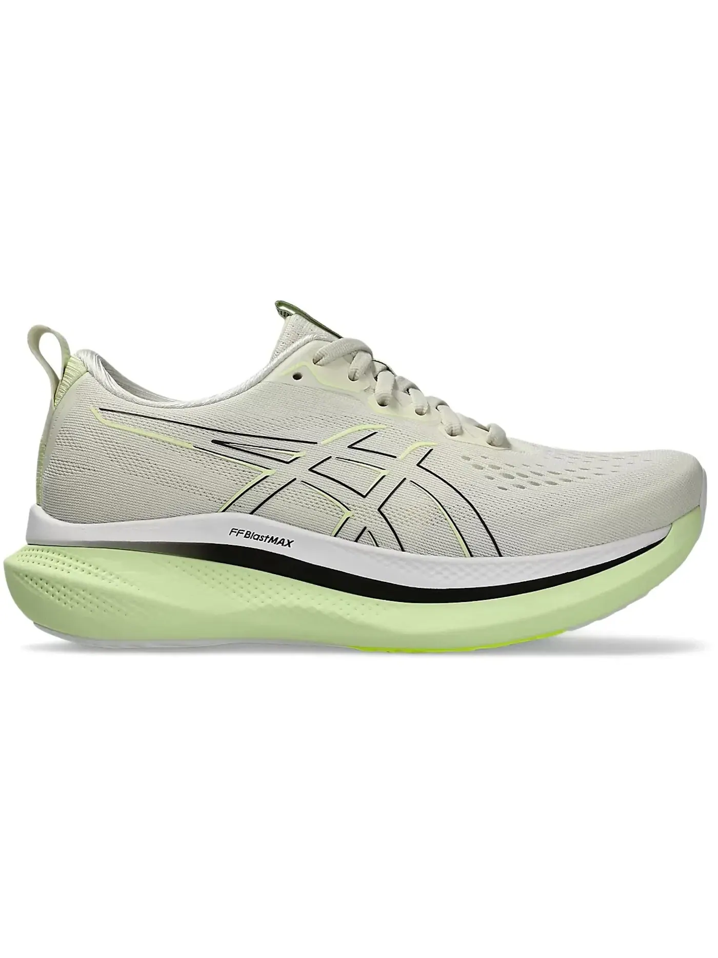 Женские кроссовки для бега ASICS GlideRide Max — изображение 1 из 1, черный