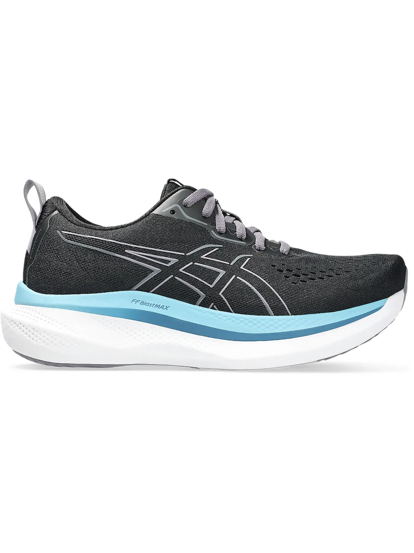Женские кроссовки для бега ASICS Glideride Max — изображение 1 из 1, черный/серый
