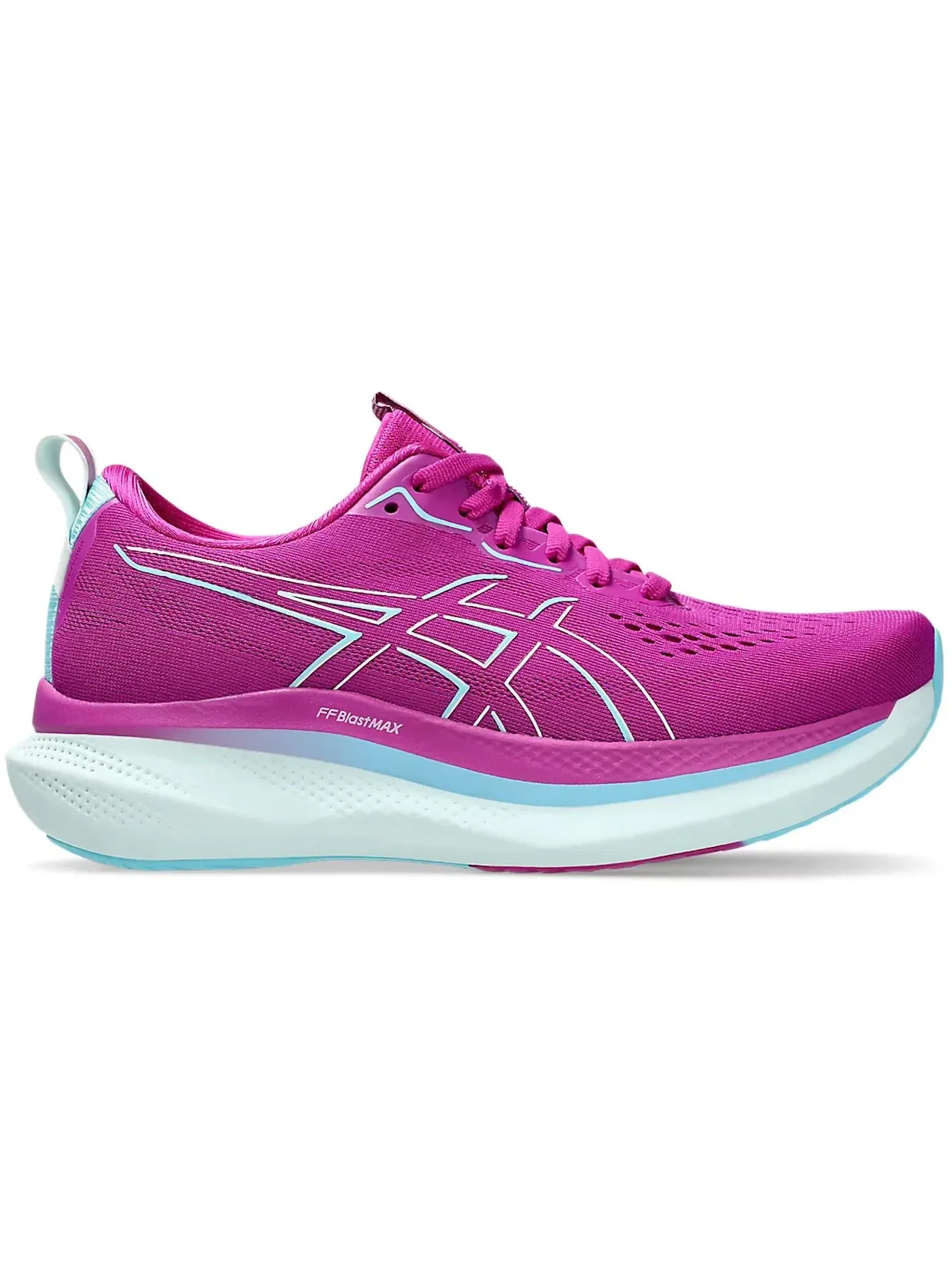 Женские кроссовки для бега ASICS GlideRide Max, Bold Magenta/Soothing Sea — изображение 1 из 1
