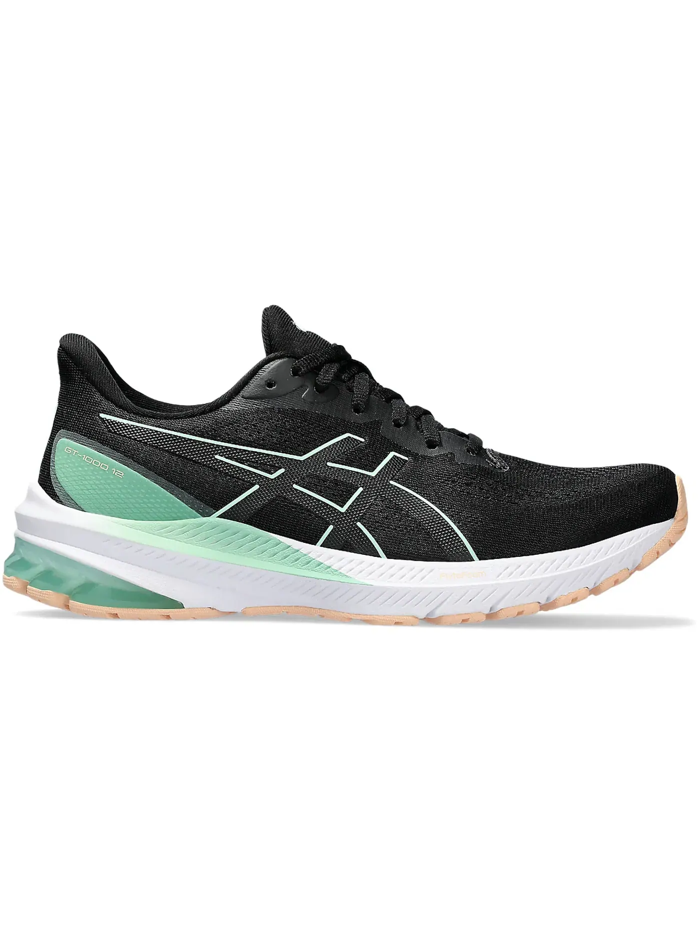 Женские кроссовки для бега ASICS GT-1000 12 — изображение 1 из 1, черный