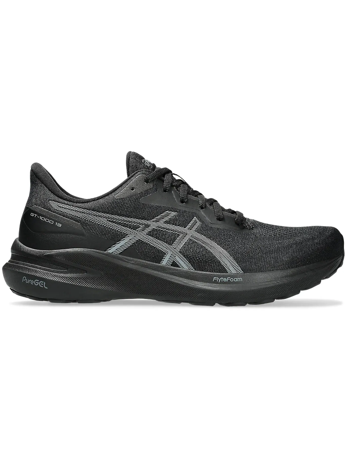 Мужские кроссовки для бега ASICS GT-1000 13 — изображение 1 из 1, черный серый