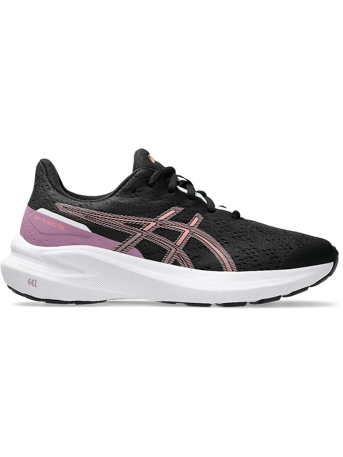 Детские кроссовки для бега ASICS GT-1000 13 — изображение 1 из 1, черный