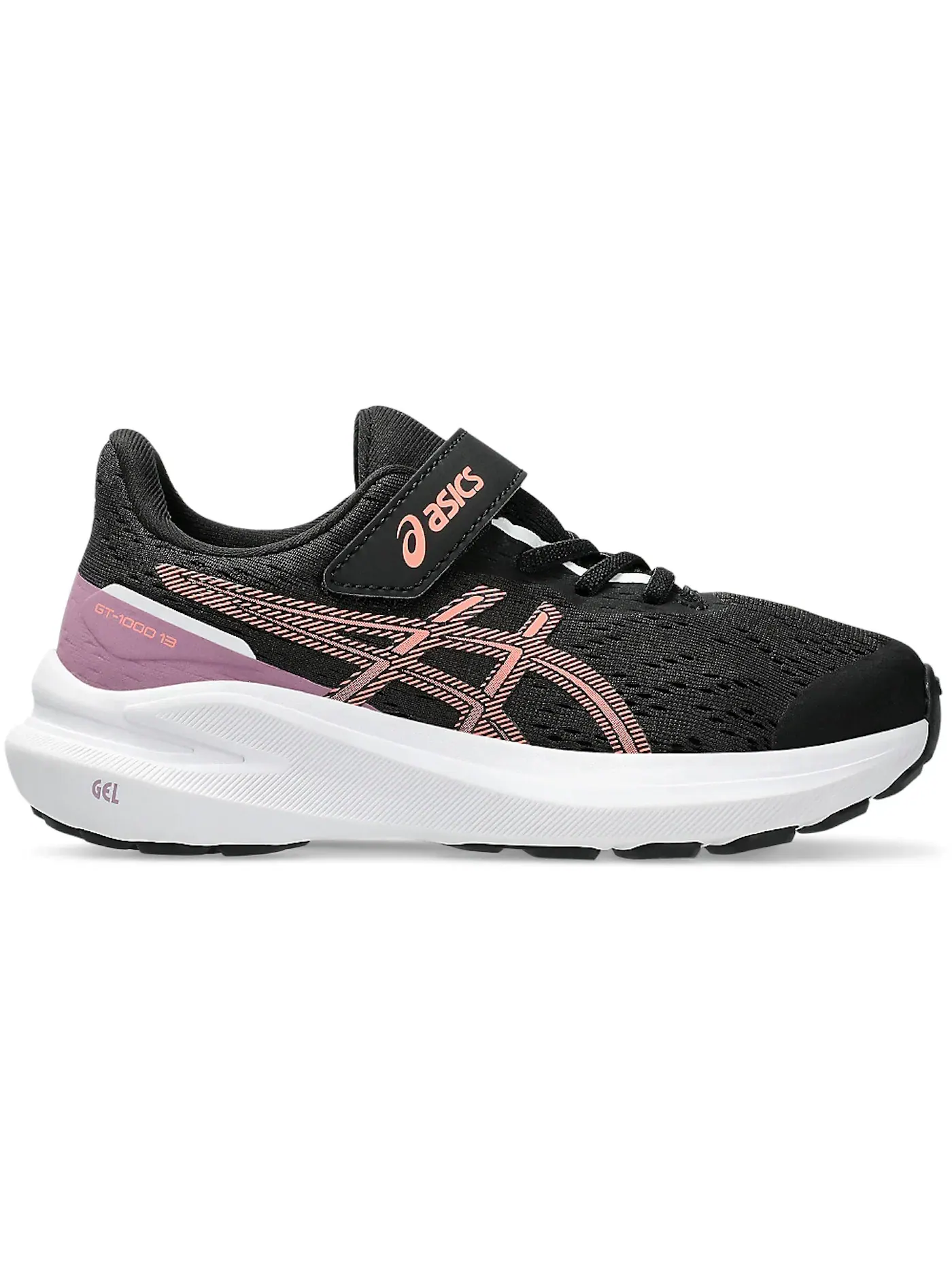Детские кроссовки для бега ASICS GT-1000 13 — изображение 1 из 1, черный