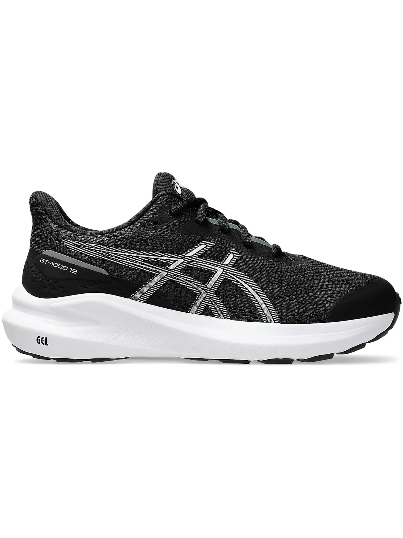 Детские кроссовки для бега ASICS GT-1000 13 — изображение 1 из 1, черный/белый