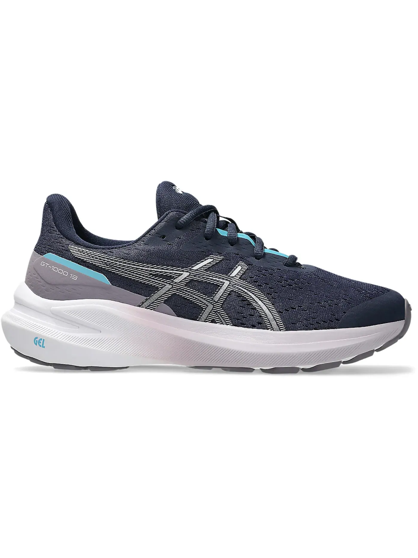 Детские кроссовки для бега ASICS GT-1000 13 — изображение 1 из 1, фиолетовый