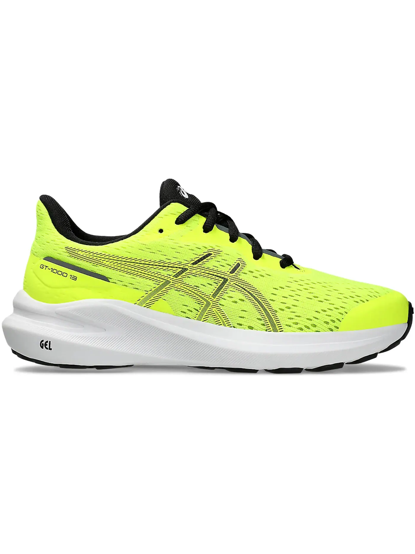 Детские кроссовки для бега с поддержкой GT-1000 13 ASICS — изображение 1 из 1, желтый/черный