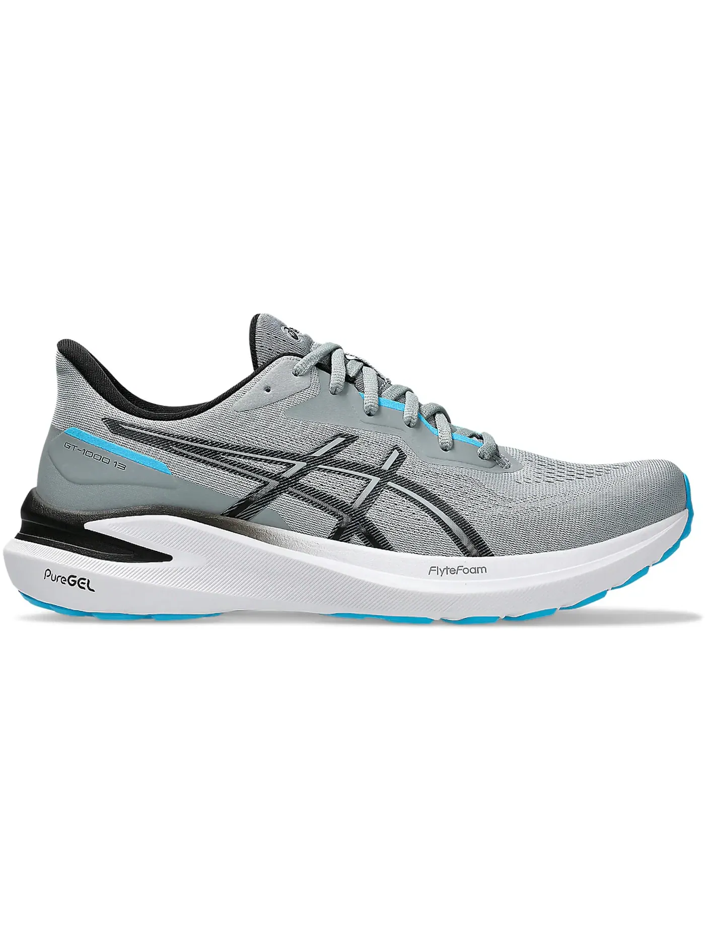 Мужские кроссовки для бега ASICS GT-1000 13 — изображение 1 из 1, черный