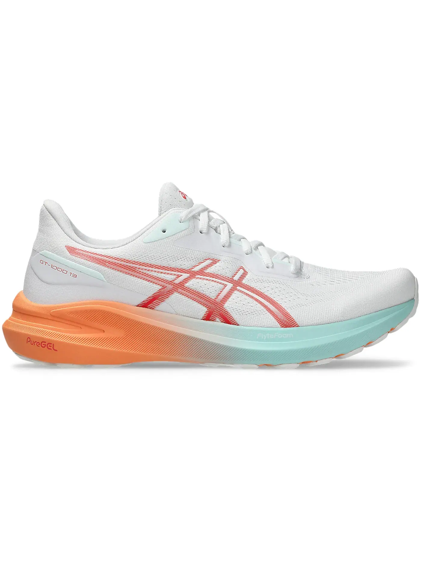 Мужские кроссовки для бега GT-1000 13 ASICS — изображение 1 из 1, белый