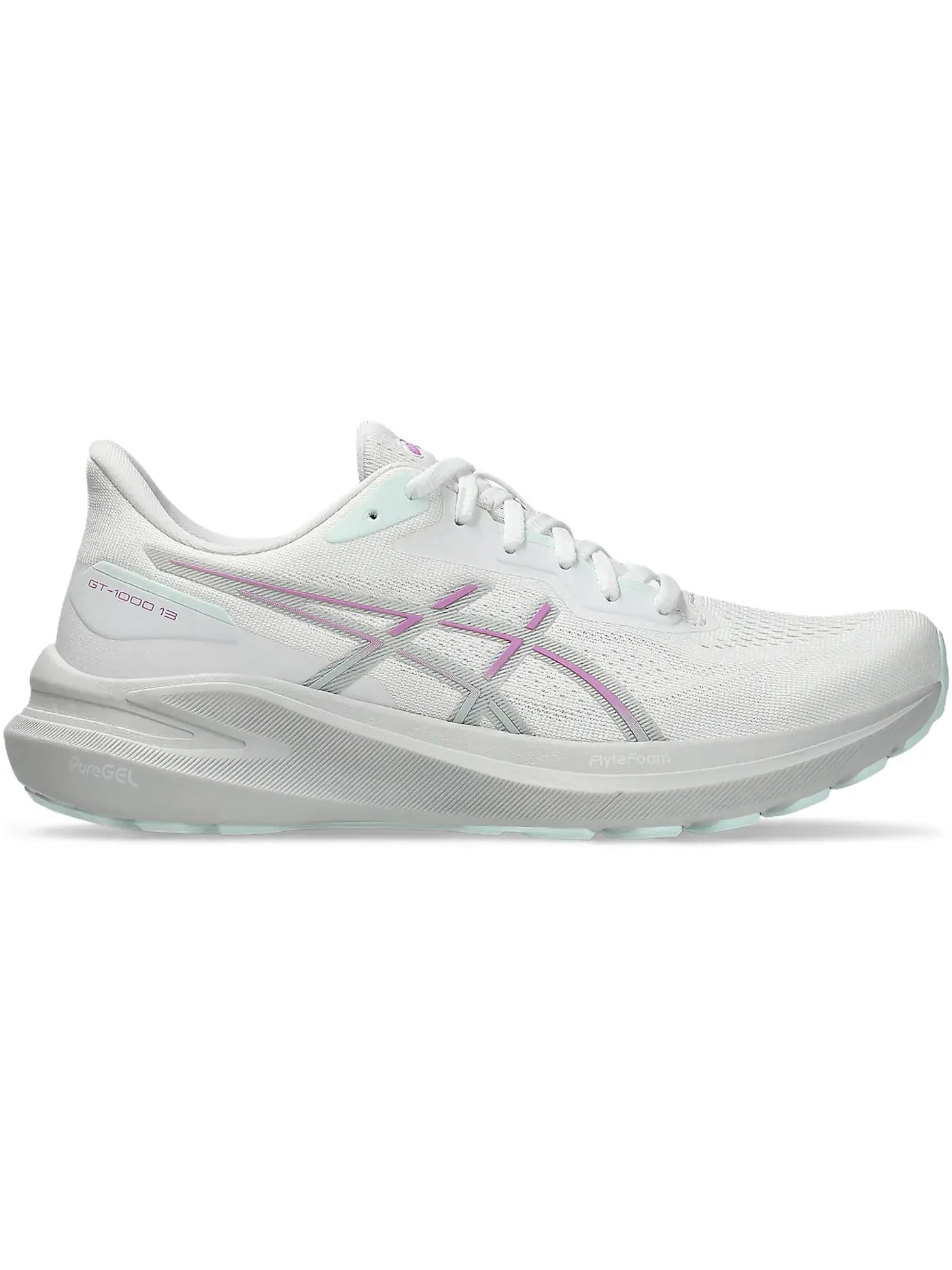 Женские кроссовки для бега ASICS GT-1000 13 — изображение 1 из 1, белый