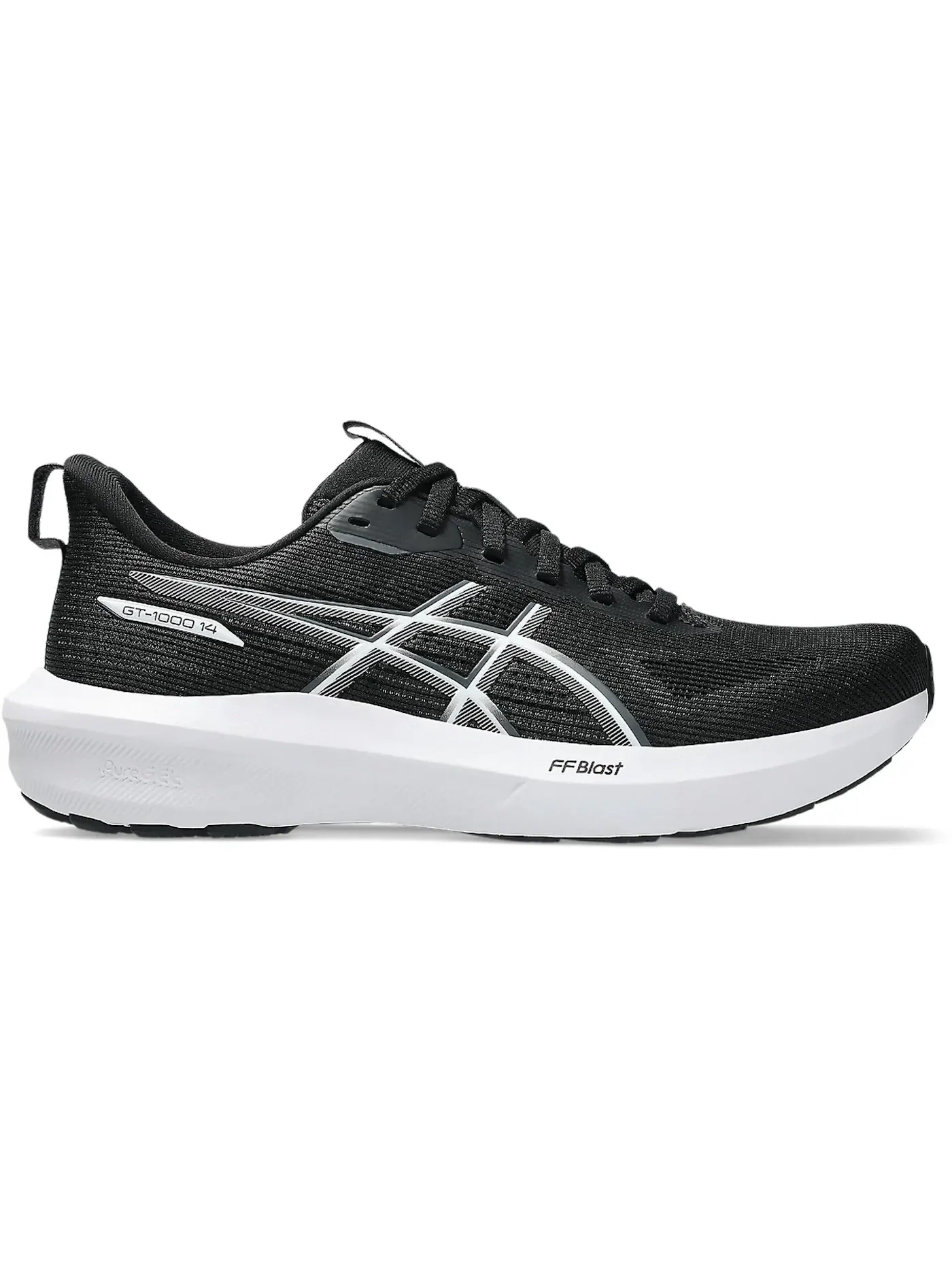Женские кроссовки для бега ASICS GT-1000 14 — изображение 1 из 1, черный/белый