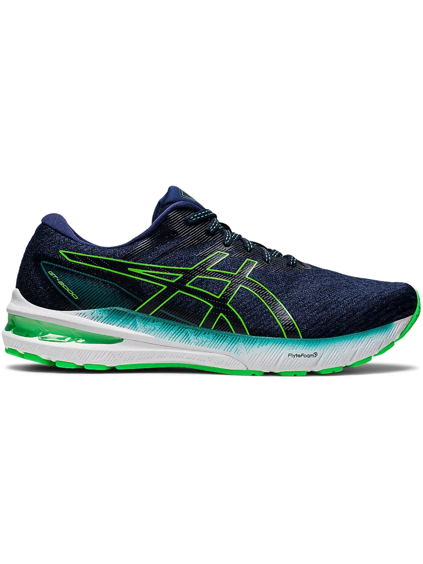 Мужские кроссовки для бега ASICS GT-2000 10, Deep Ocean/New Leaf — изображение 1 из 1