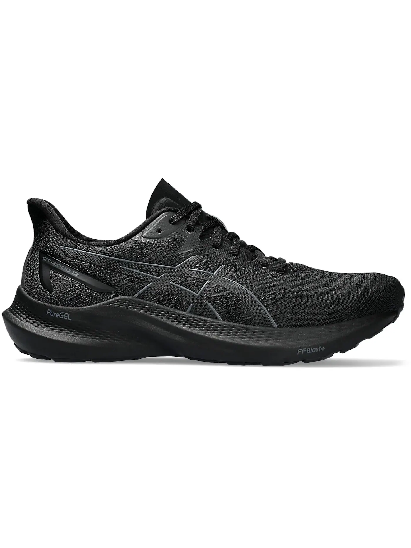 Мужские кроссовки для бега ASICS GT-2000 12 — изображение 1 из 1, черный/черный