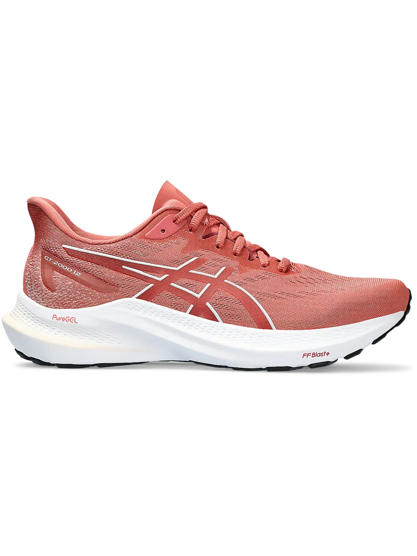 Женские кроссовки для бега ASICS GT-2000 12 — изображение 1 из 1, светлый красный