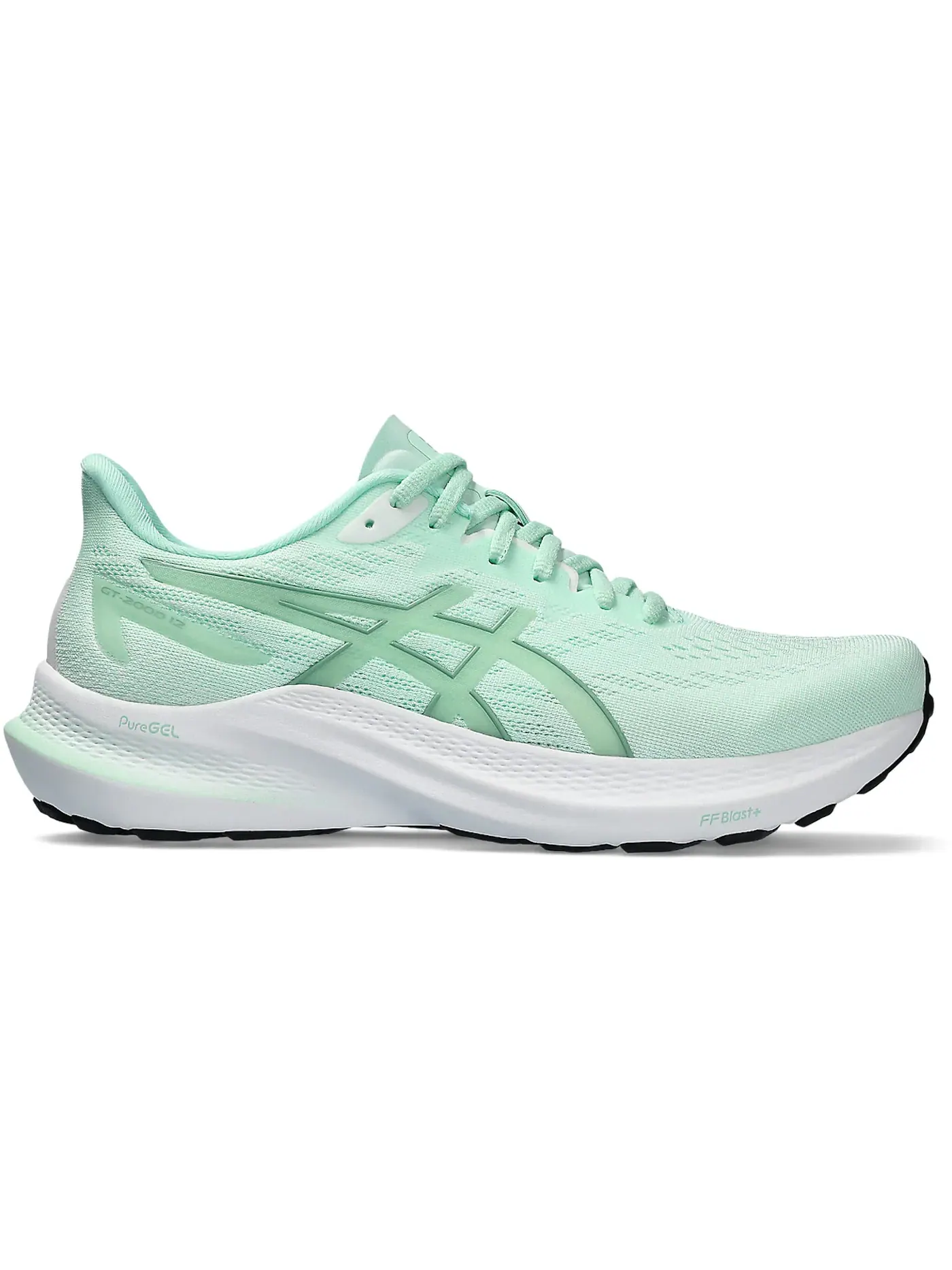 Женские кроссовки для бега ASICS GT-2000 12 — изображение 1 из 1, зеленый
