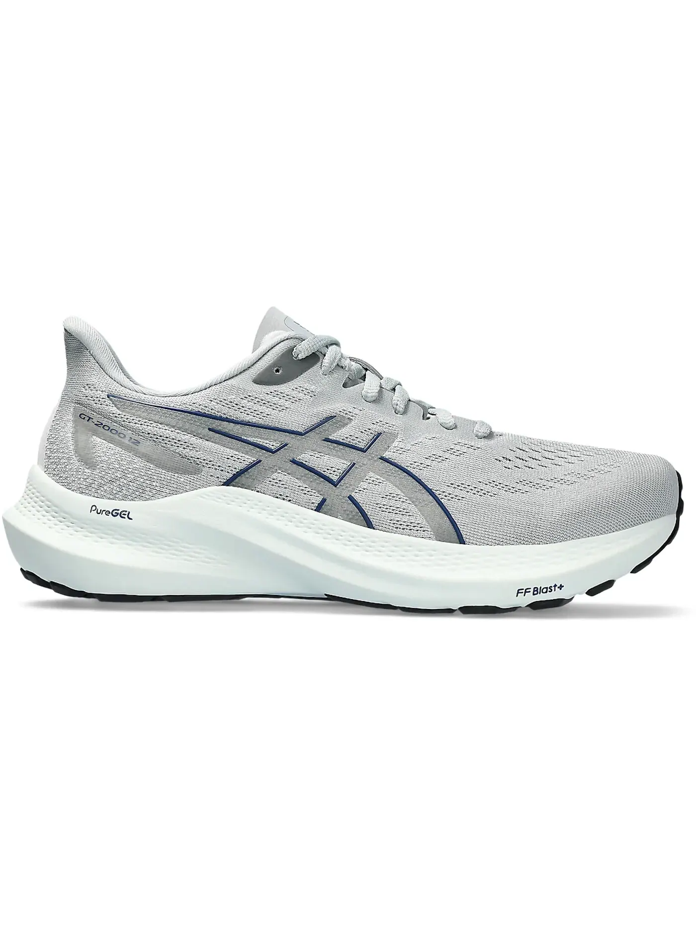 Женские кроссовки для бега с технологией поддержки ASICS GT-2000 12 — изображение 1 из 1, серый/серый