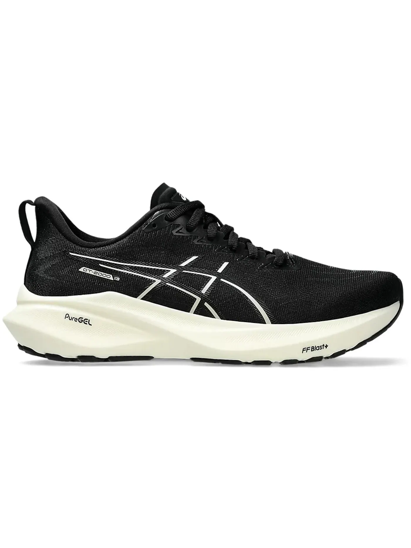Женские кроссовки для бега ASICS GT-2000 13 — изображение 1 из 1, черный/белый