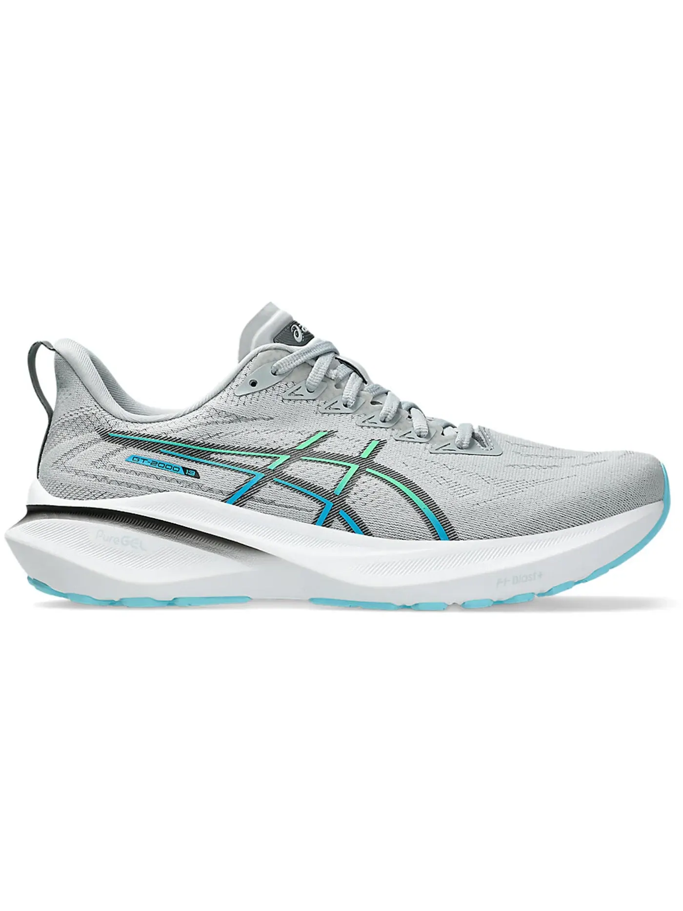 Мужские кроссовки для бега ASICS GT-2000 13 — изображение 1 из 1, серый/черный