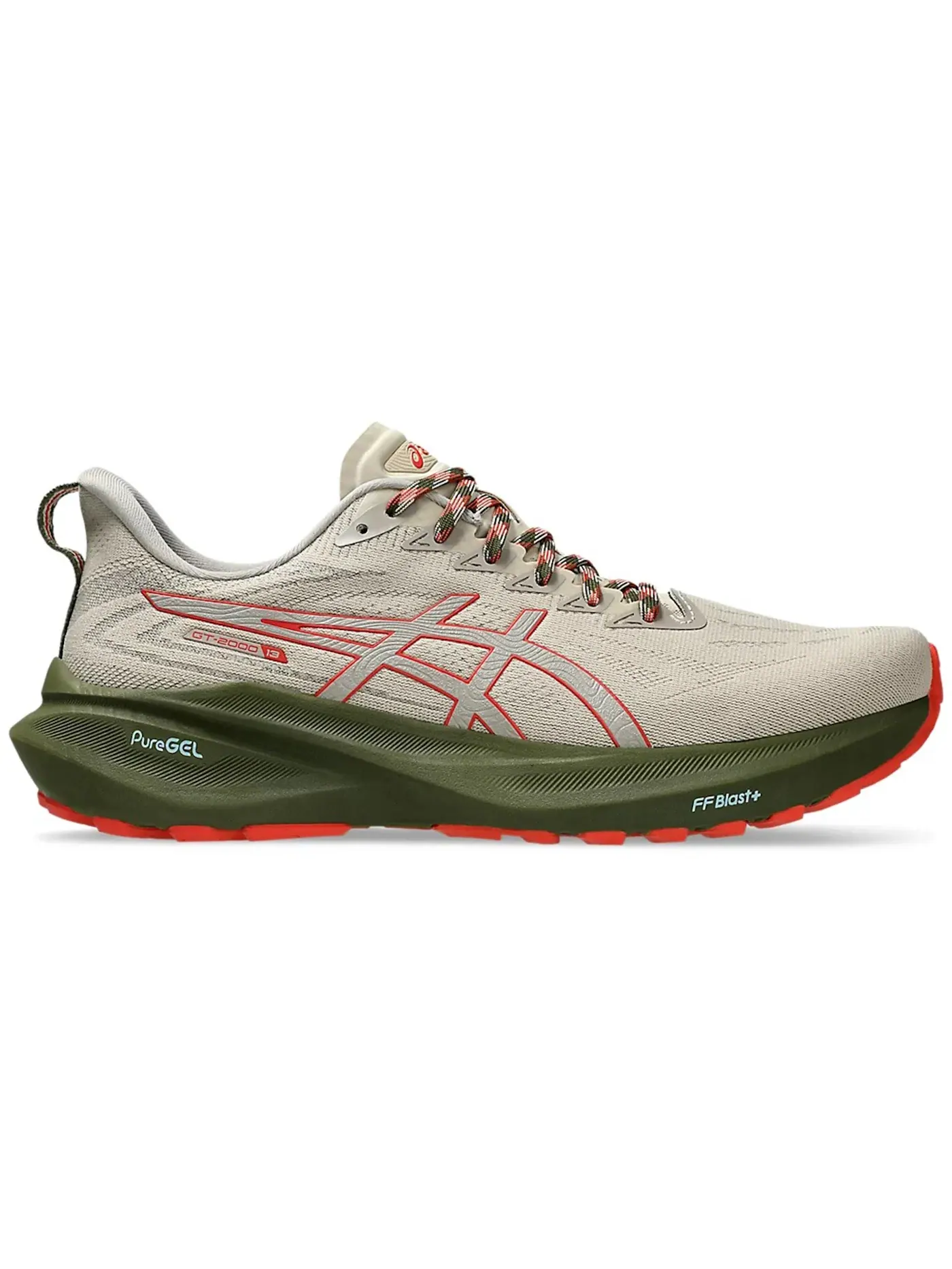 Мужские кроссовки для бега ASICS GT-2000 13 TR Nature Bathing — изображение 1 из 1, красный