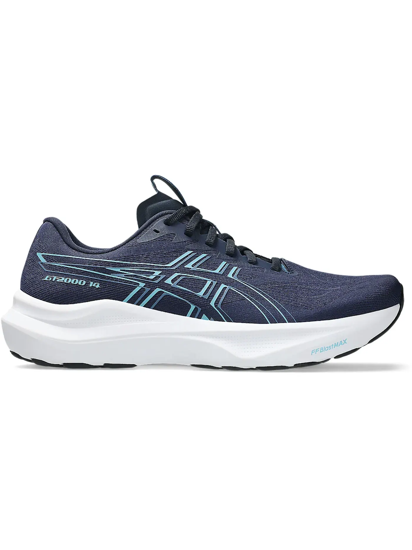 Мужские кроссовки для бега ASICS GT-2000 14, Midnight/Stillwater — изображение 1 из 1