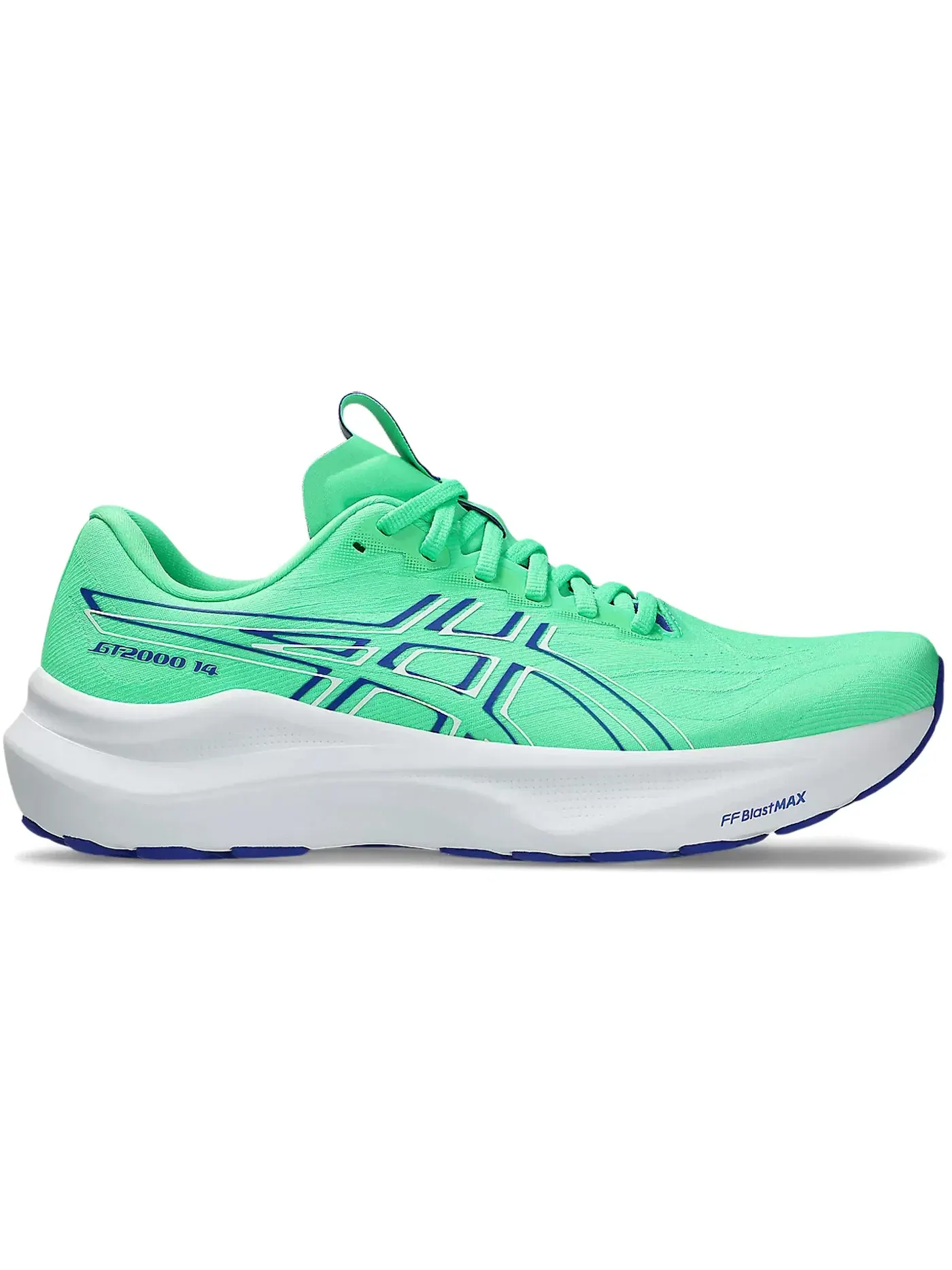 Мужские кроссовки для бега GT-2000 14 ASICS — изображение 1 из 1, зеленый