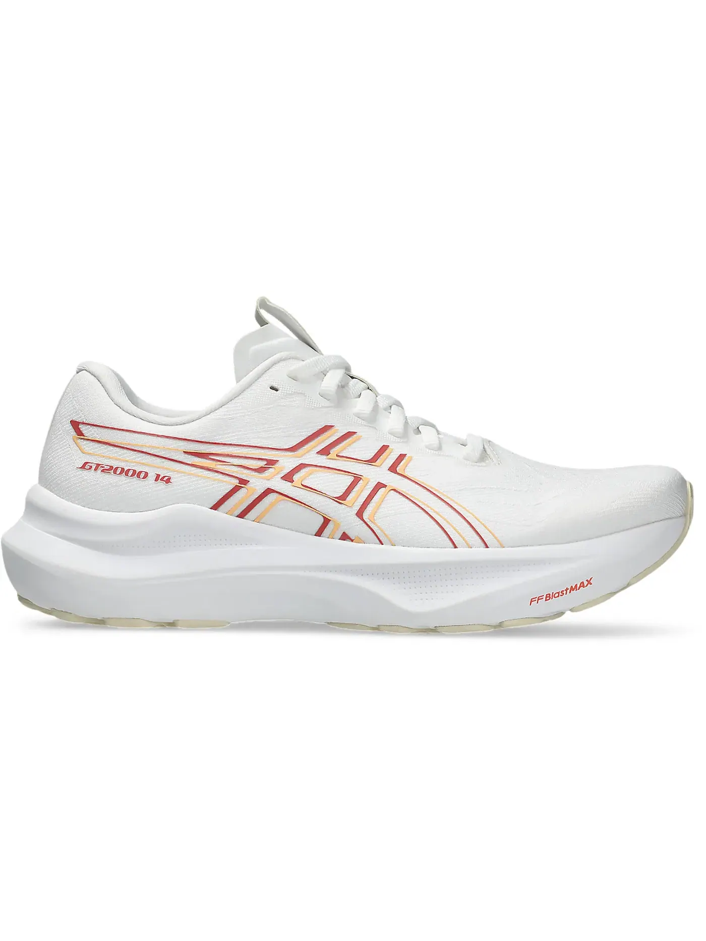Женские кроссовки для бега ASICS GT-2000 14 — изображение 1 из 1, белый/темный розовый