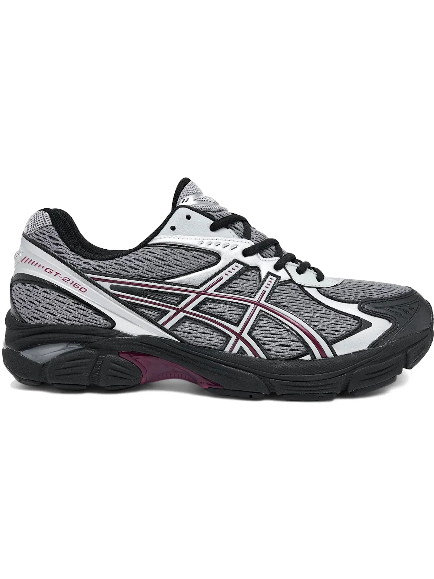 Мужские кроссовки Lifestyle ASICS GT-2160 — изображение 1 из 1, черный/серый/бордовый