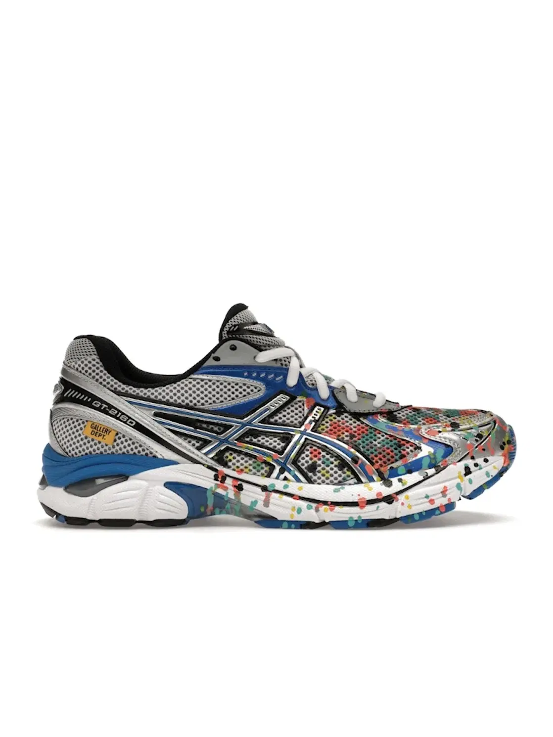 Мужские кроссовки Lifestyle с принтом ASICS GT-2160 Gallery Dept. ComplexCon — изображение 1 из 4, белый серебристый