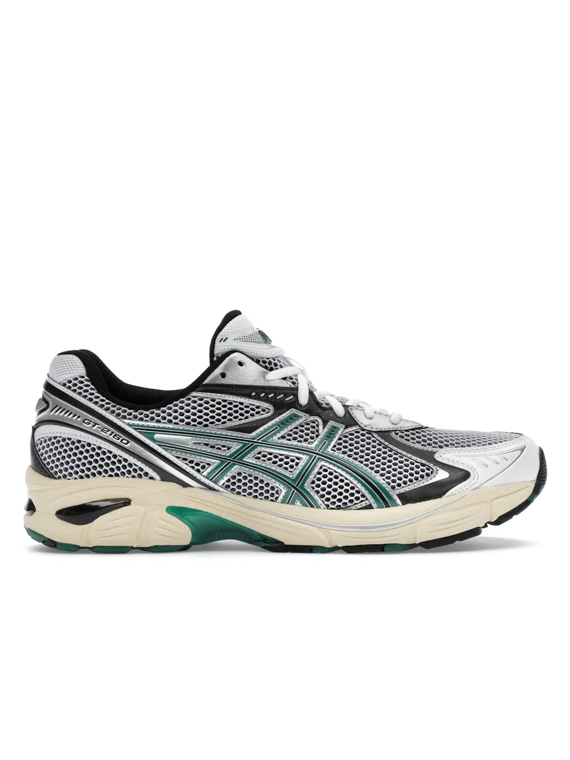 Мужские кроссовки с технологией GEL ASICS GT-2160 — изображение 1 из 4, белый зеленый
